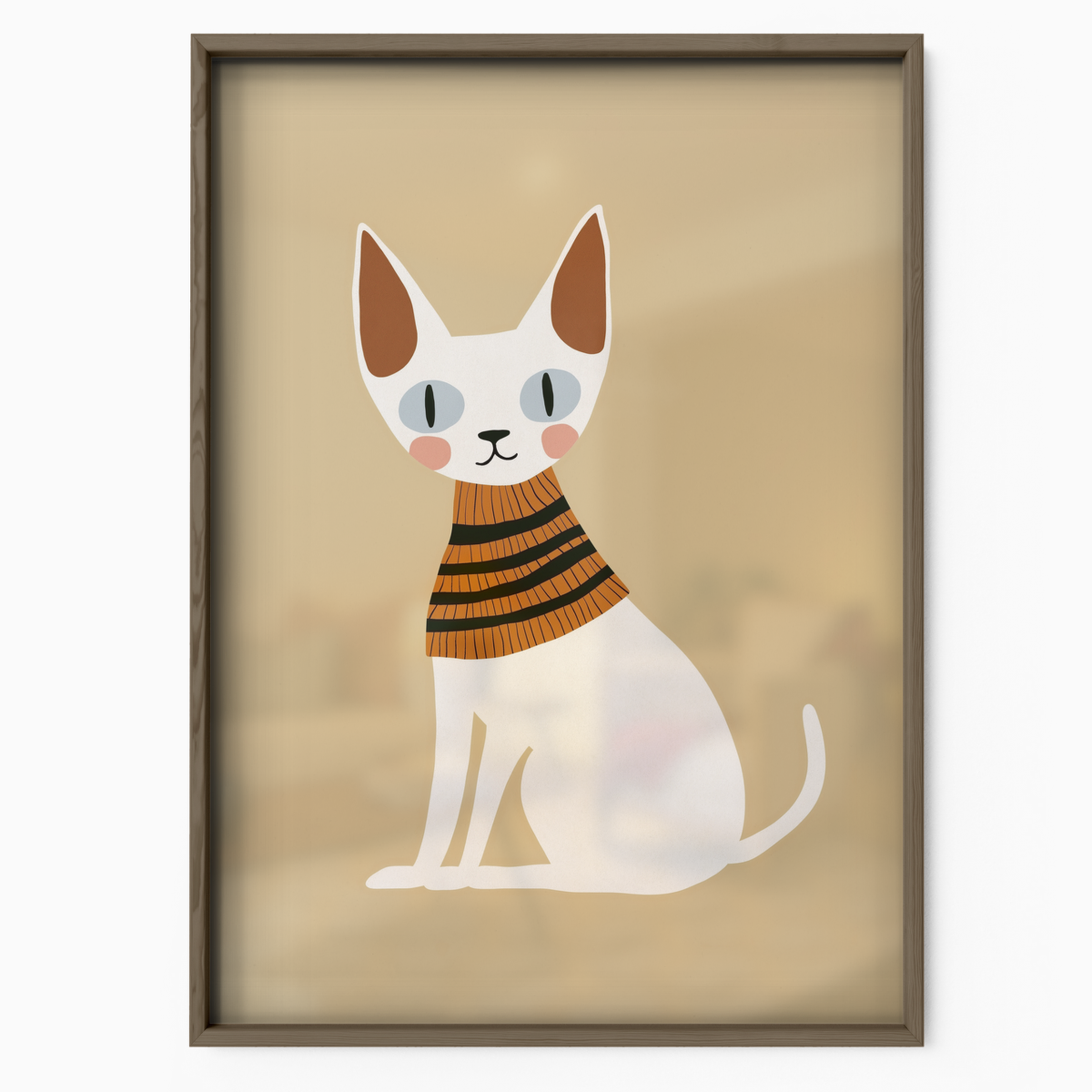 Pop Cat Cozy Sweater