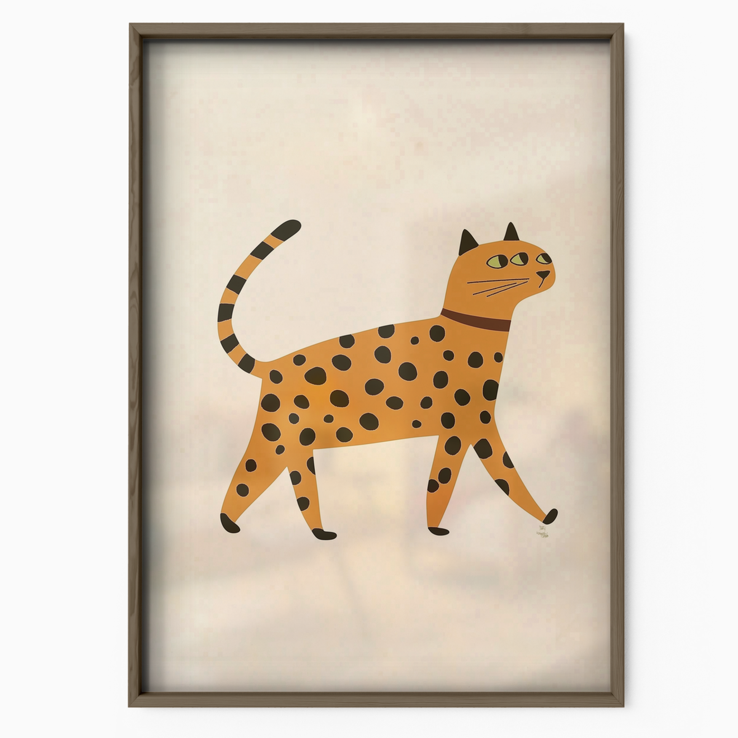 Pop Cat Leopard Walk