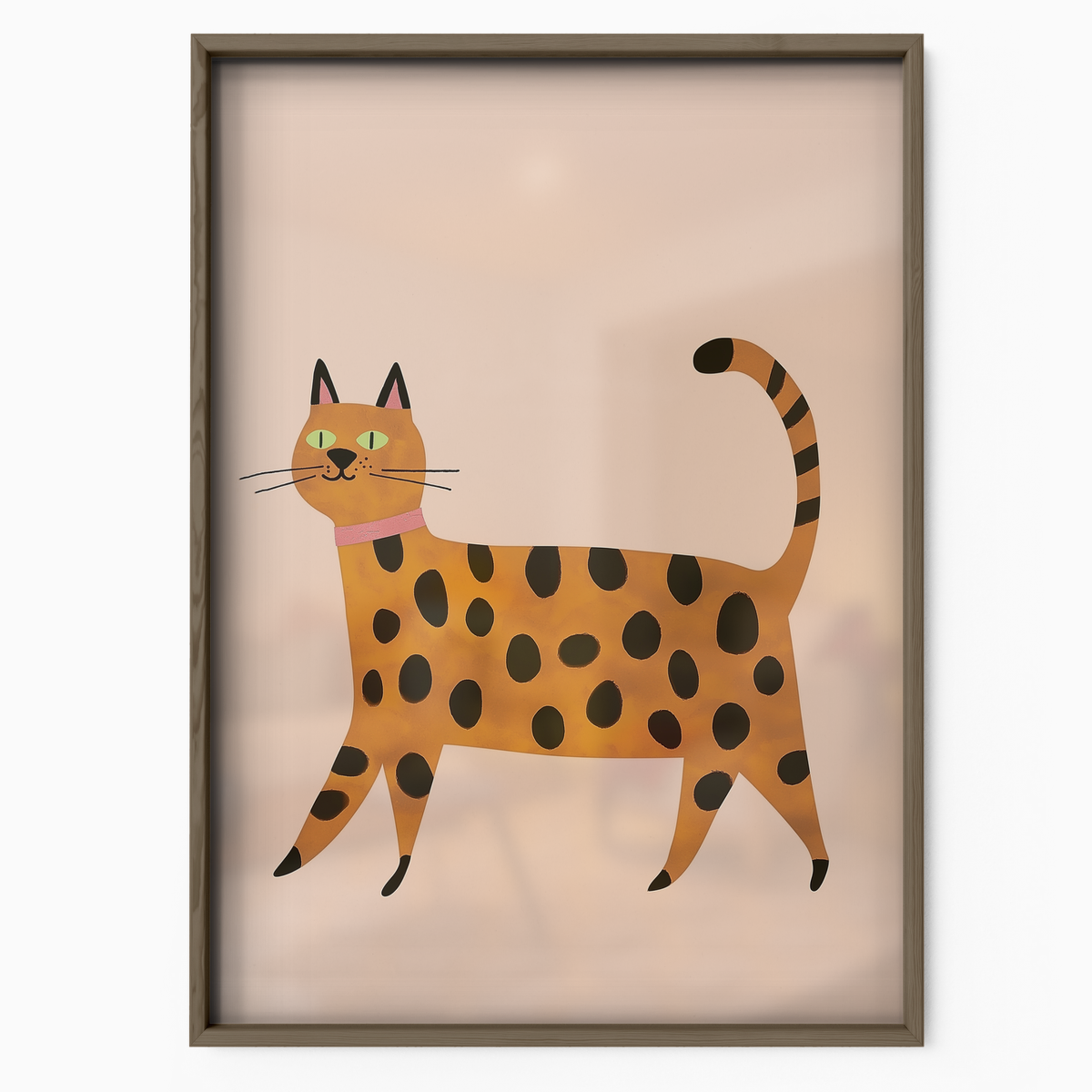 Pop Cat Orange Spots