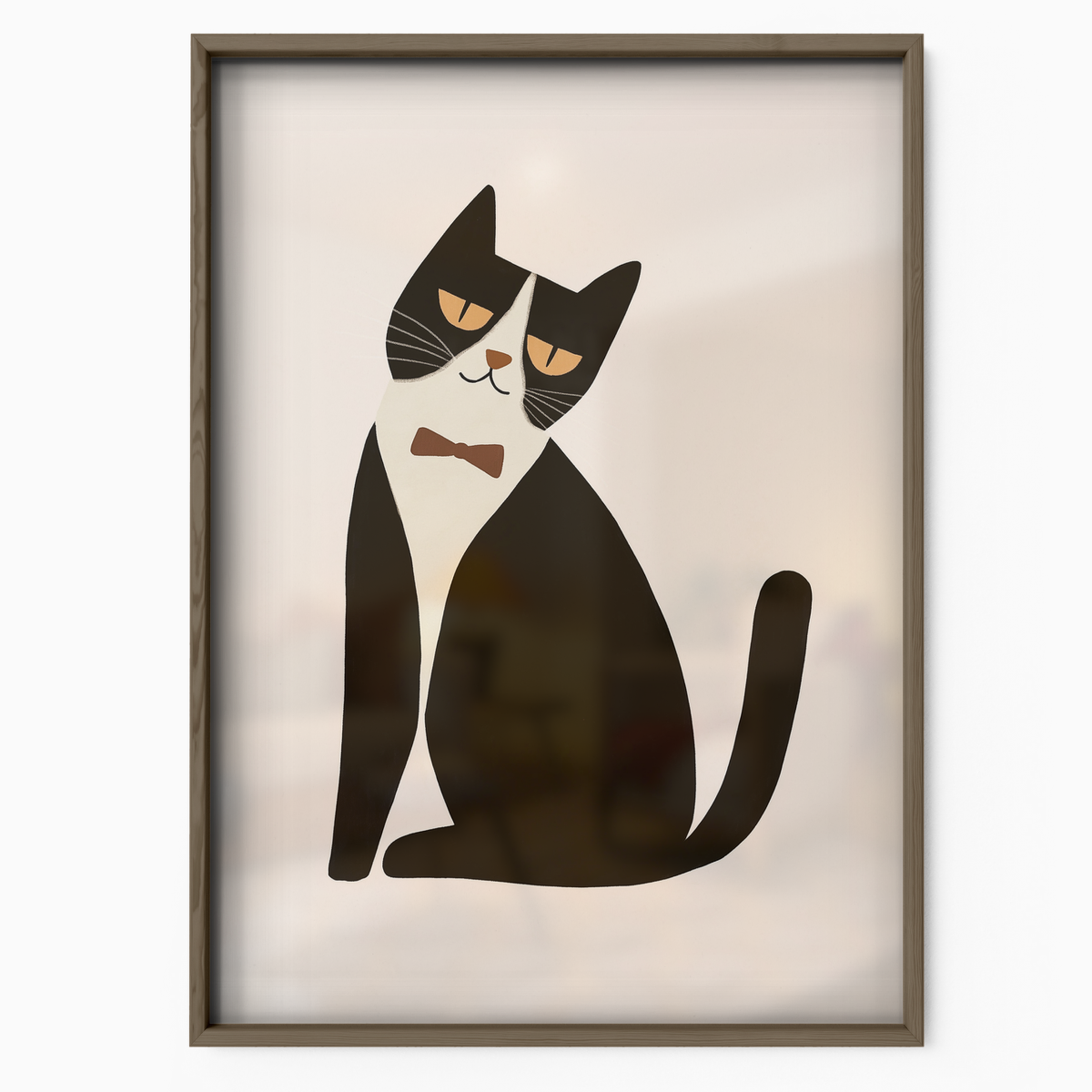 Pop Cat Sitting Chic