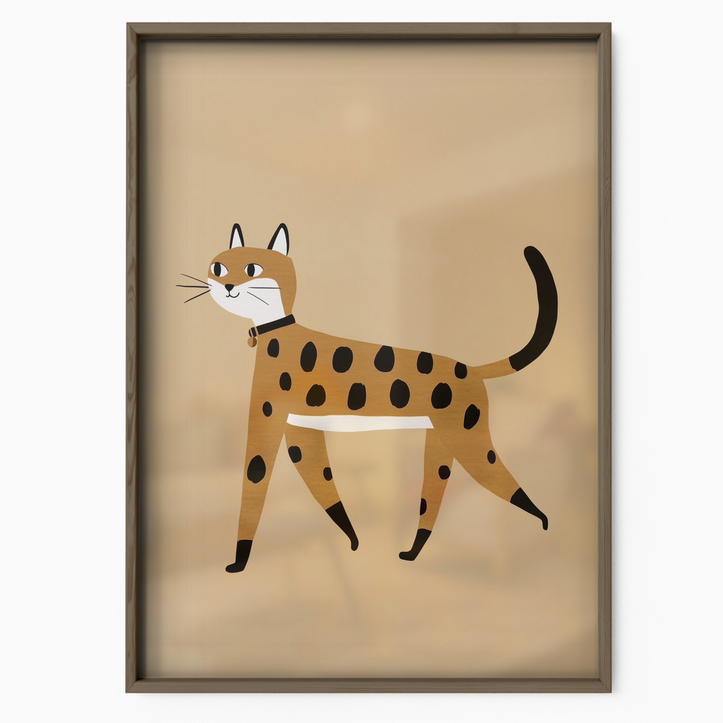 Pop Cat Spotted Walk