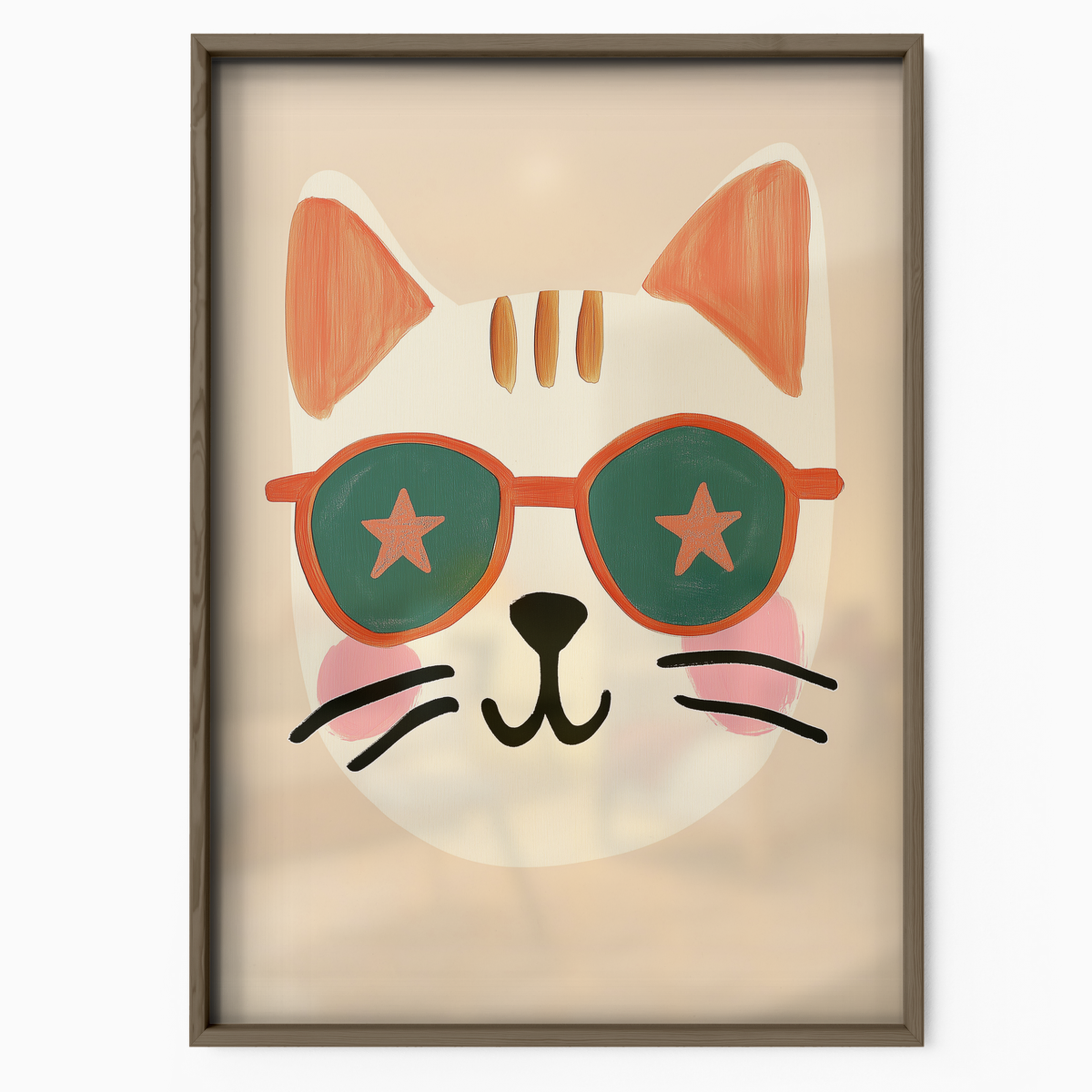 Pop Cat Star Glasses