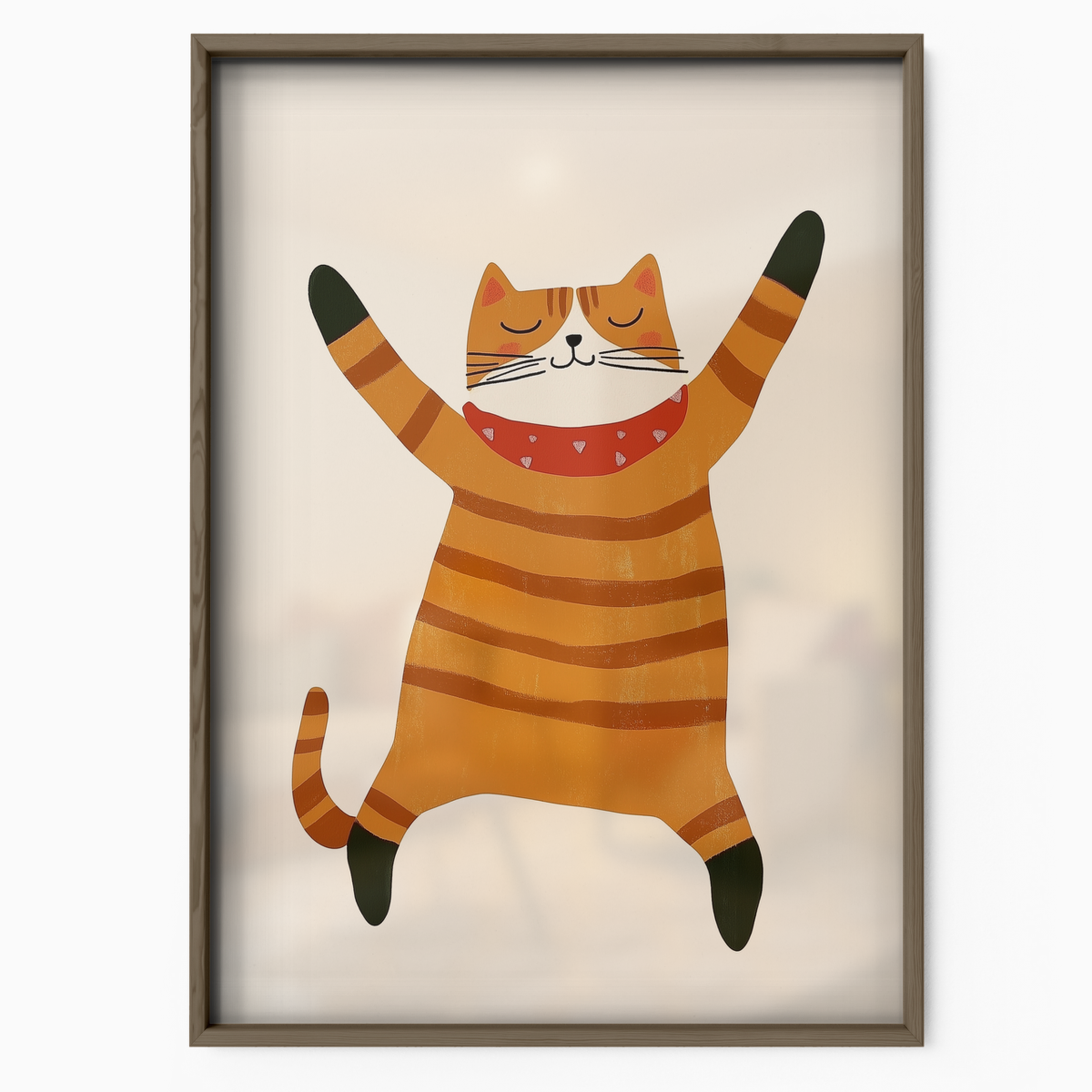 Pop Cat Stretching Joy