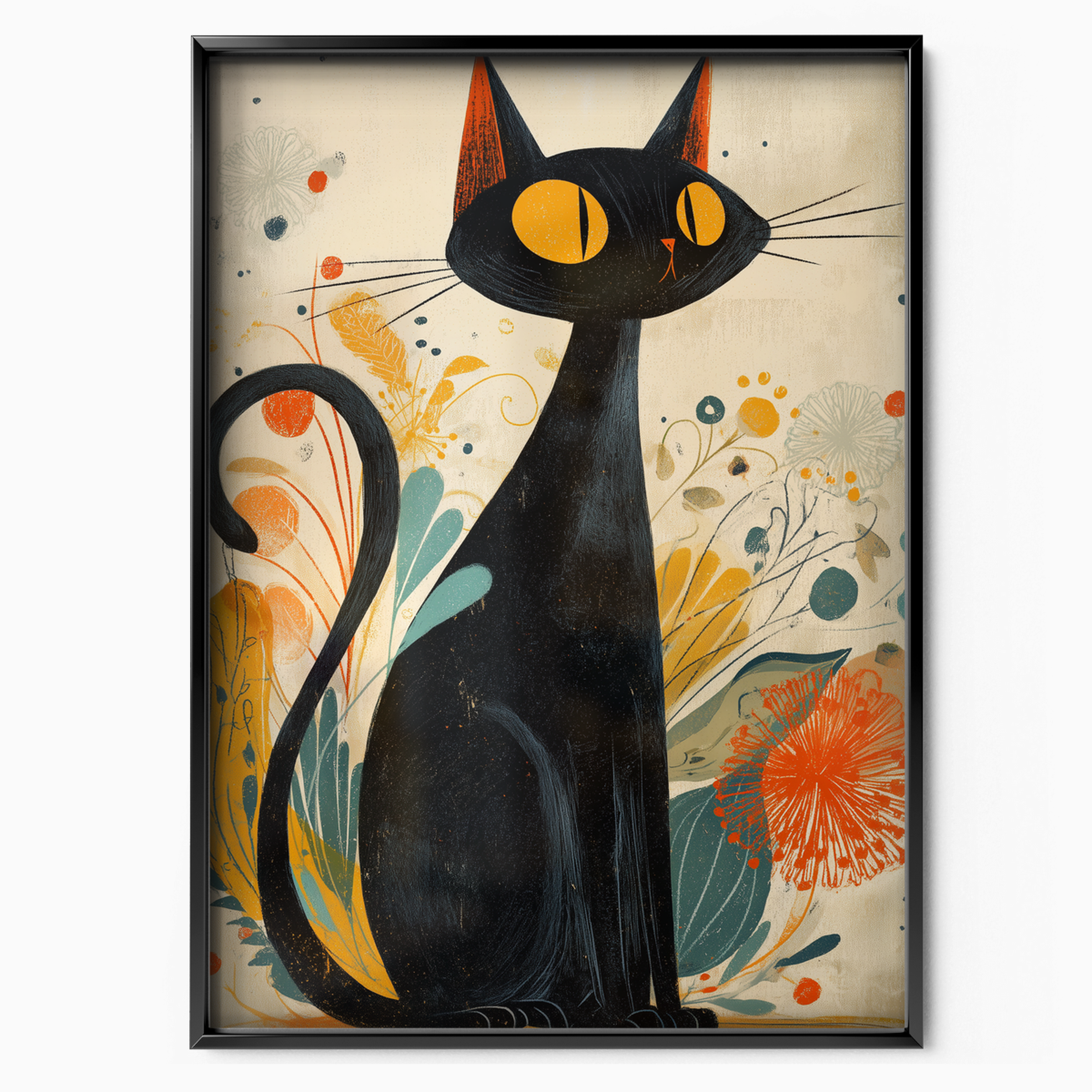 Atomic Cat Floral Swing