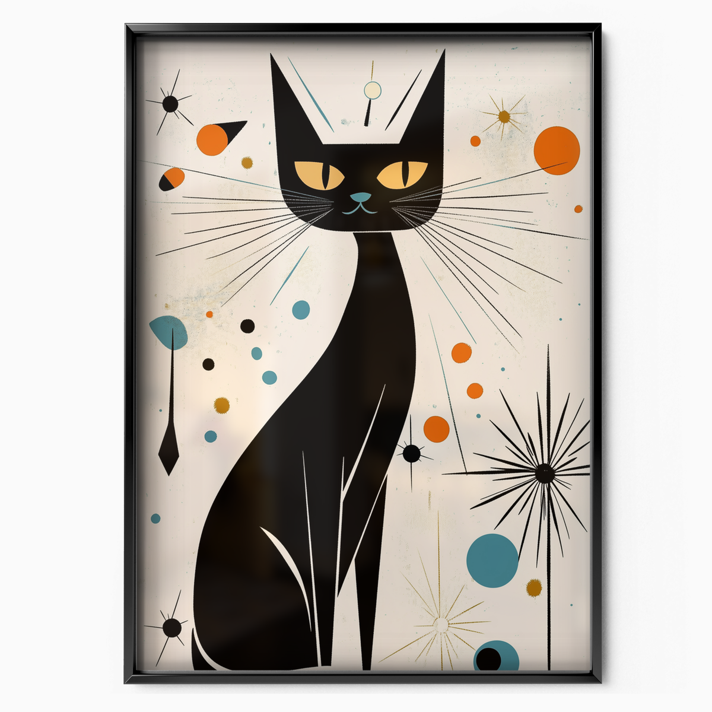 Atomic Cat Starburst Charm