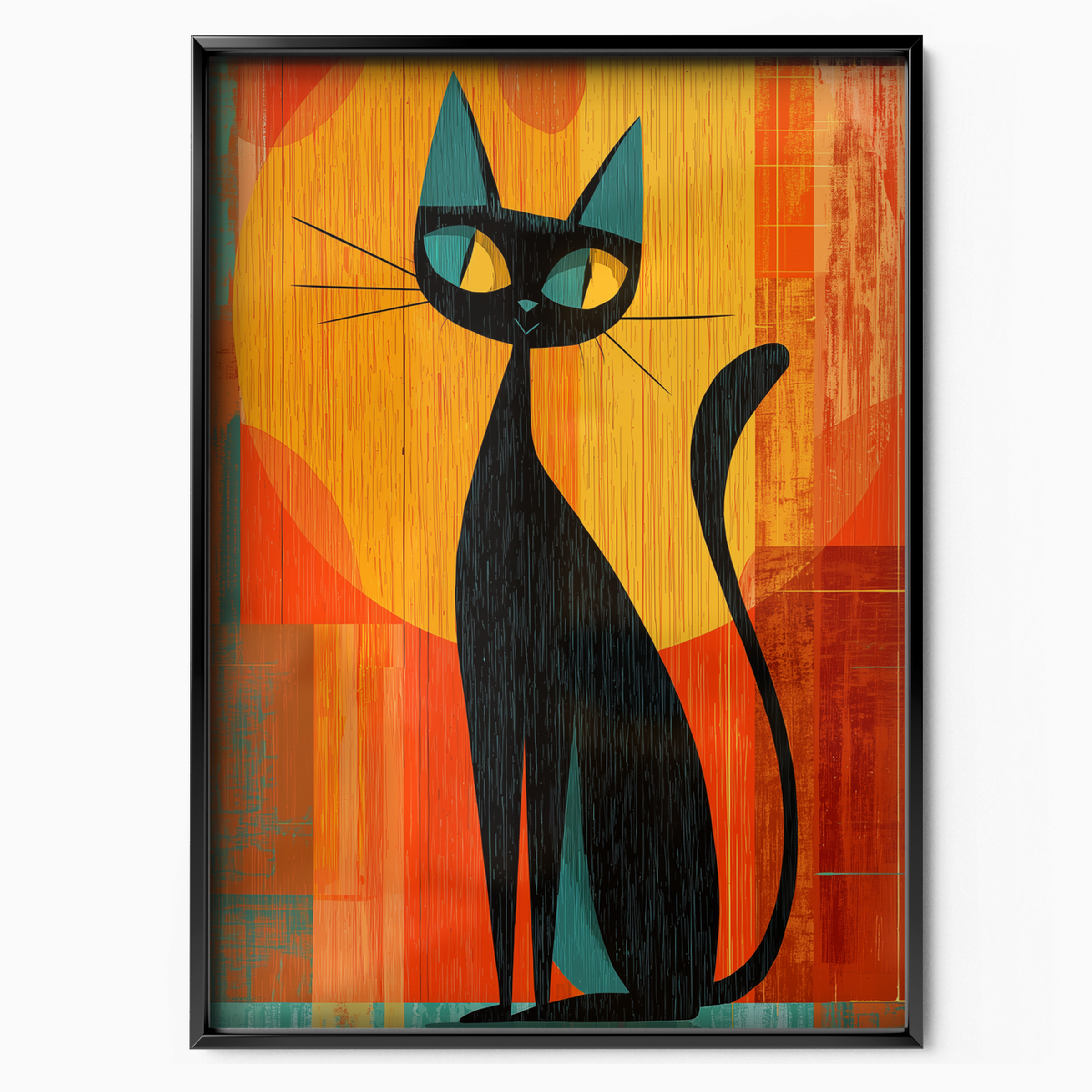 Atomic Cat Sunset Vibes