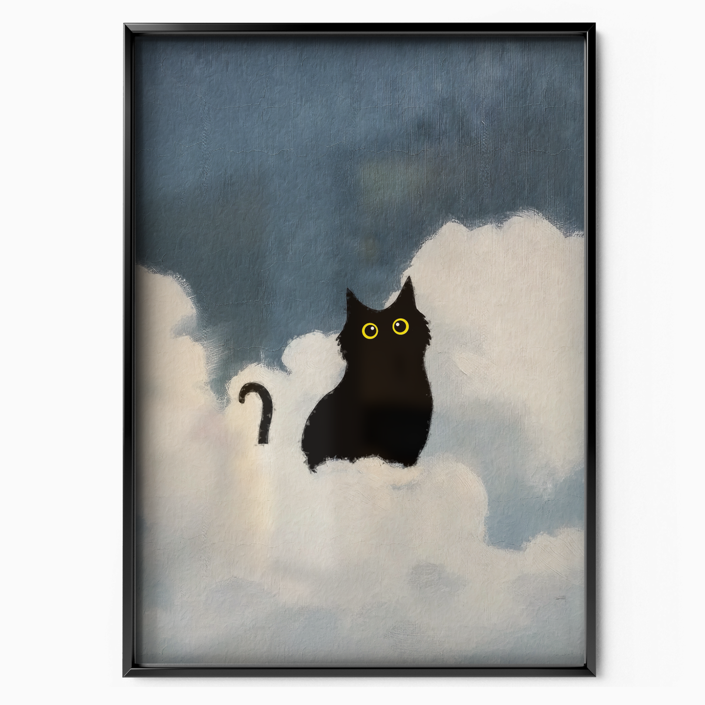 Black Cat In The Clouds 1 3