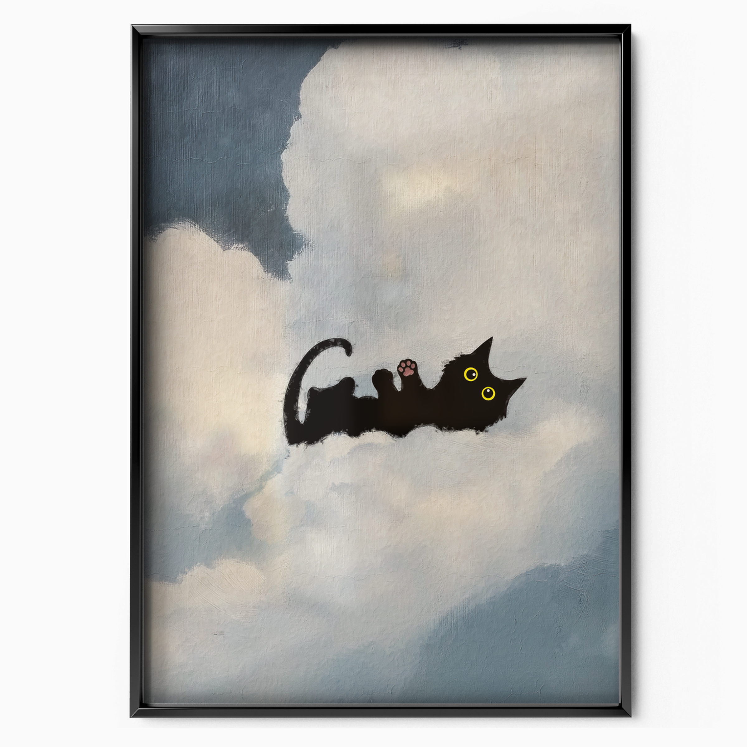 Black Cat In The Clouds 2 3