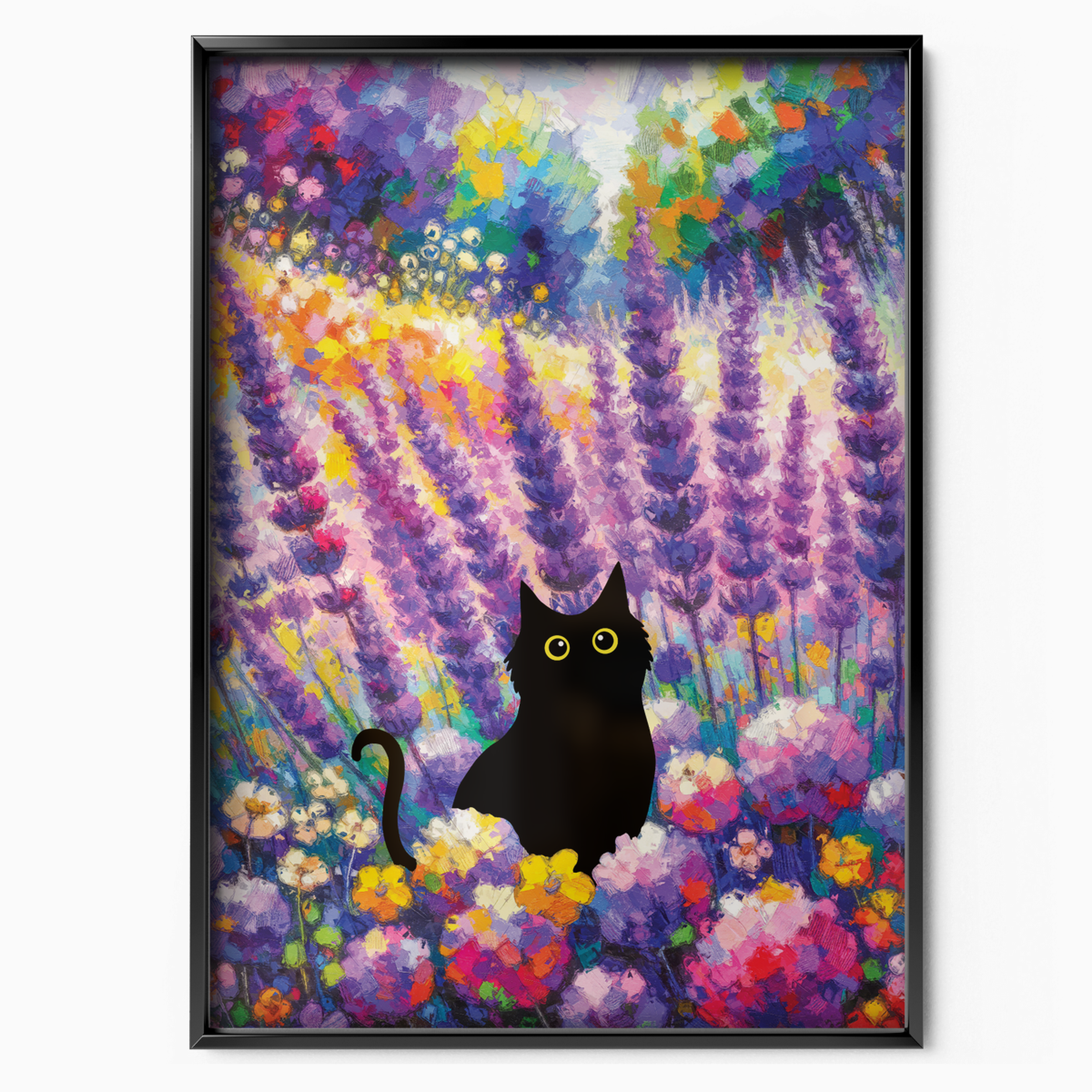 Cat In Lavender X Monet