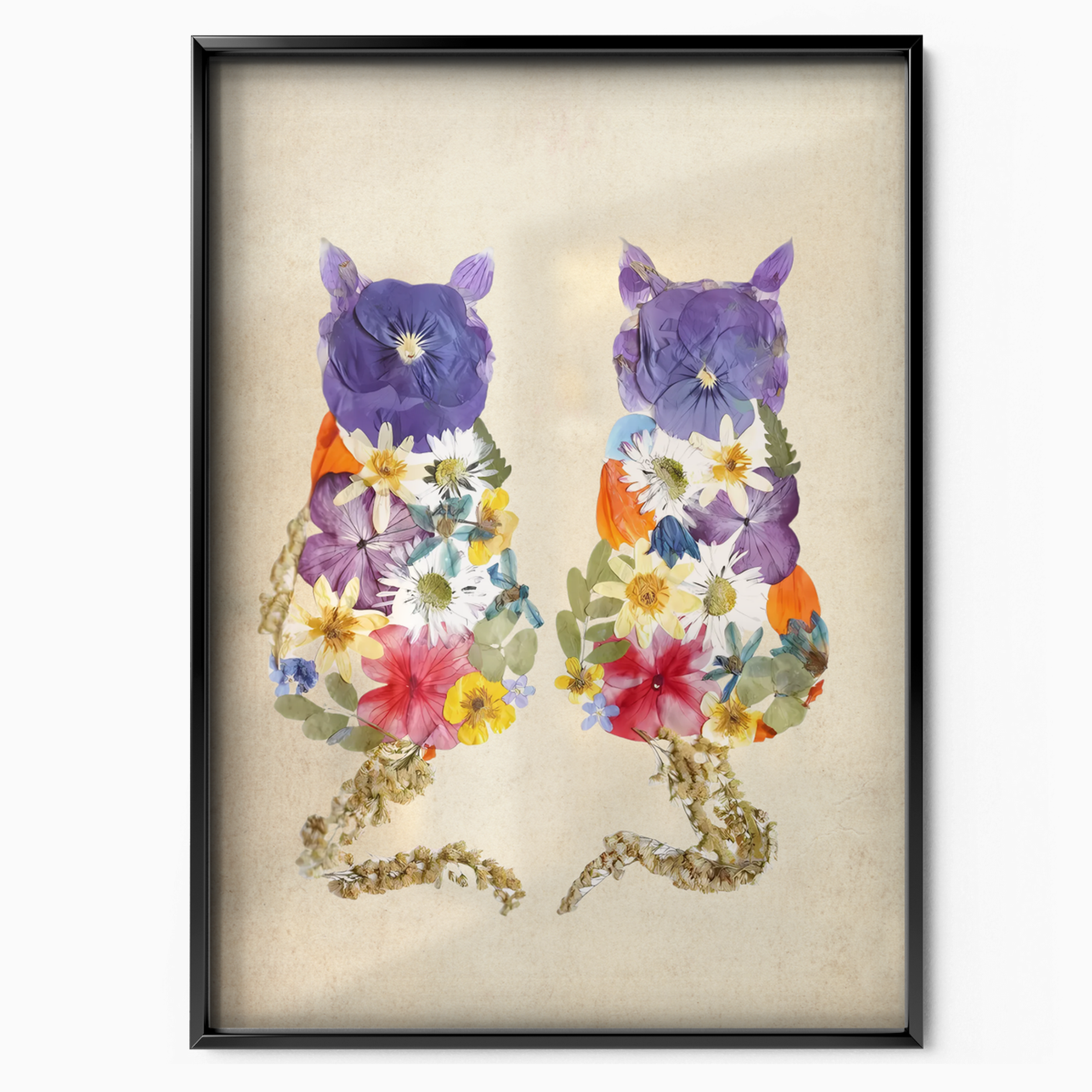 Cat Nature Flower 3 6