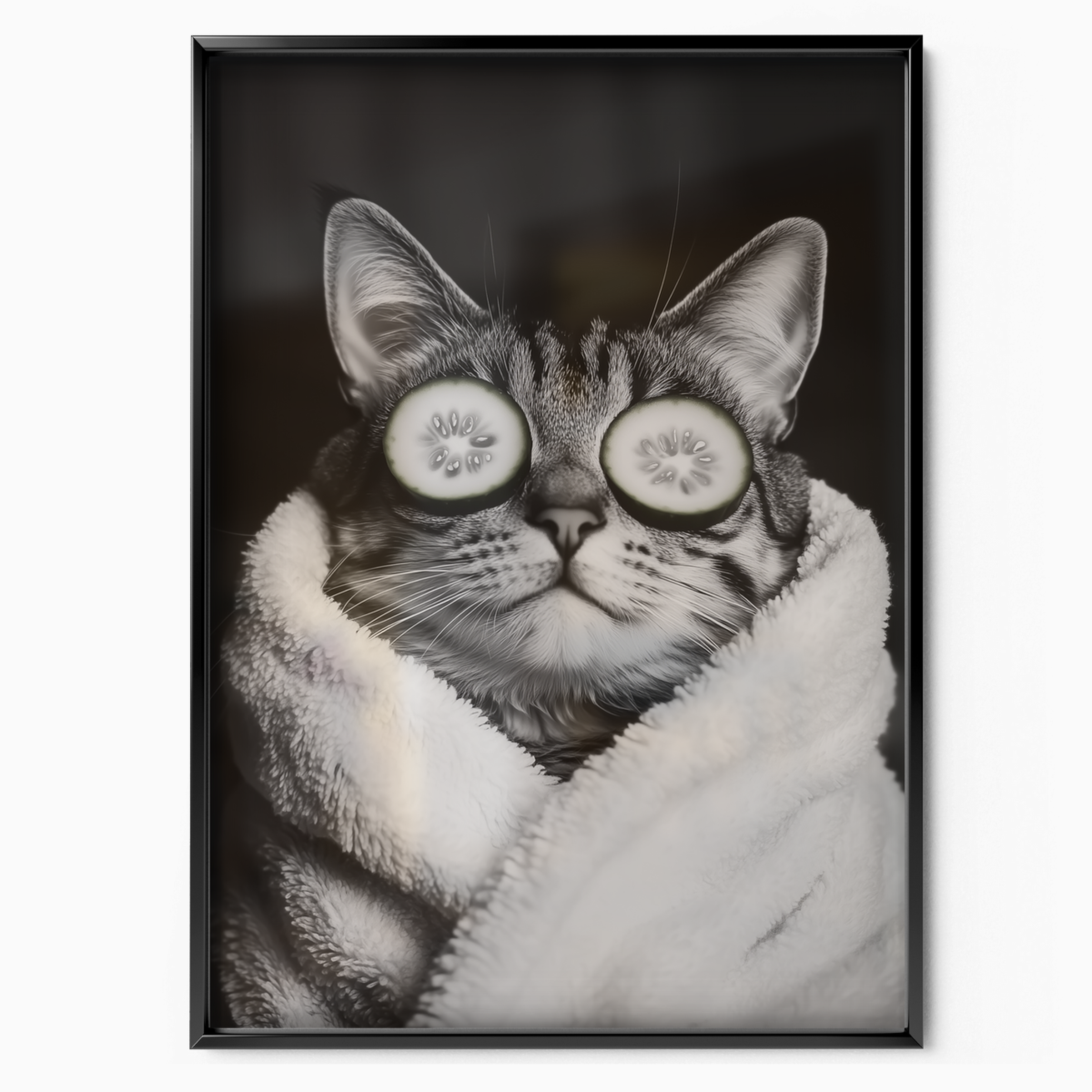 Cozy Cat Cucumber Spa