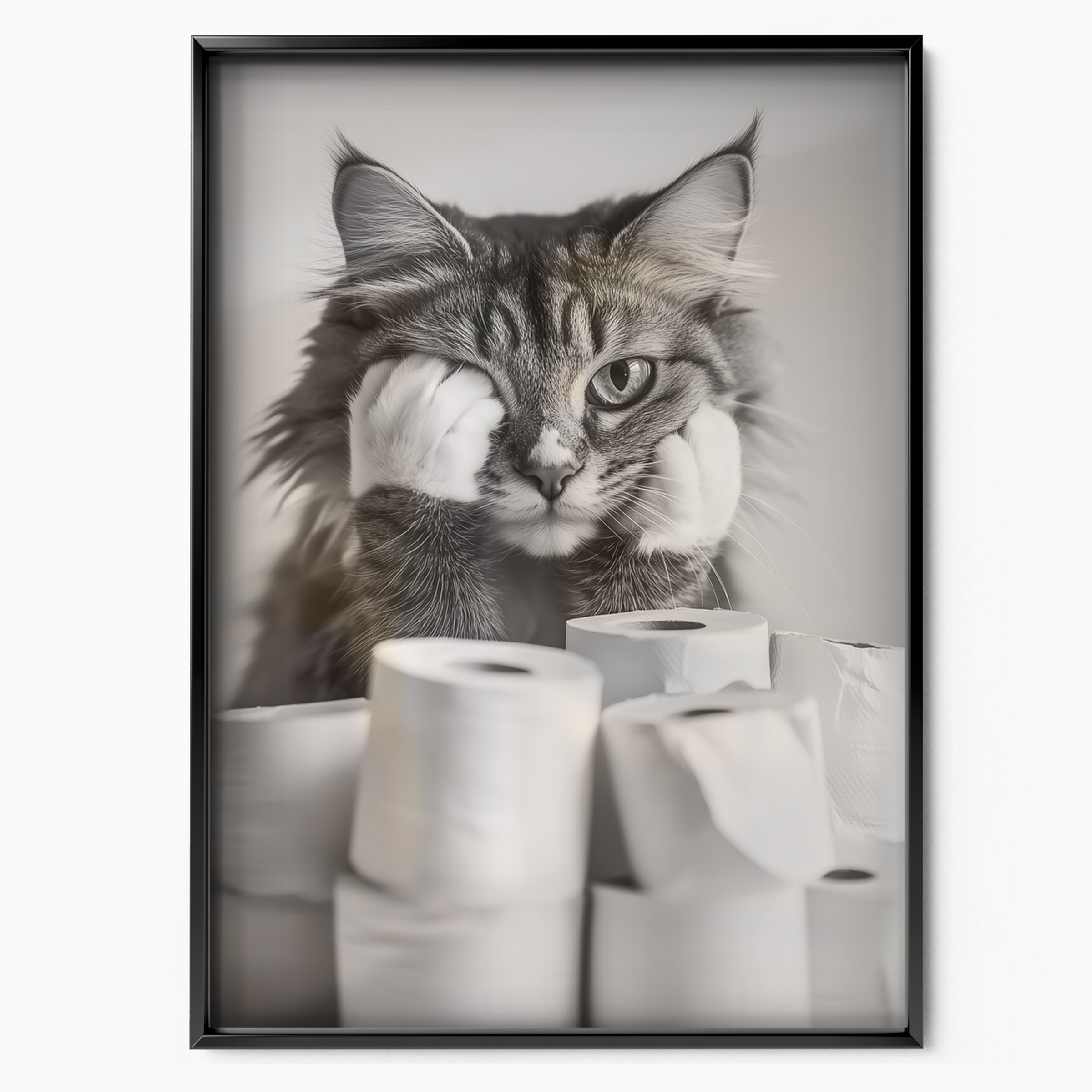Cozy Cat Paper Stress
