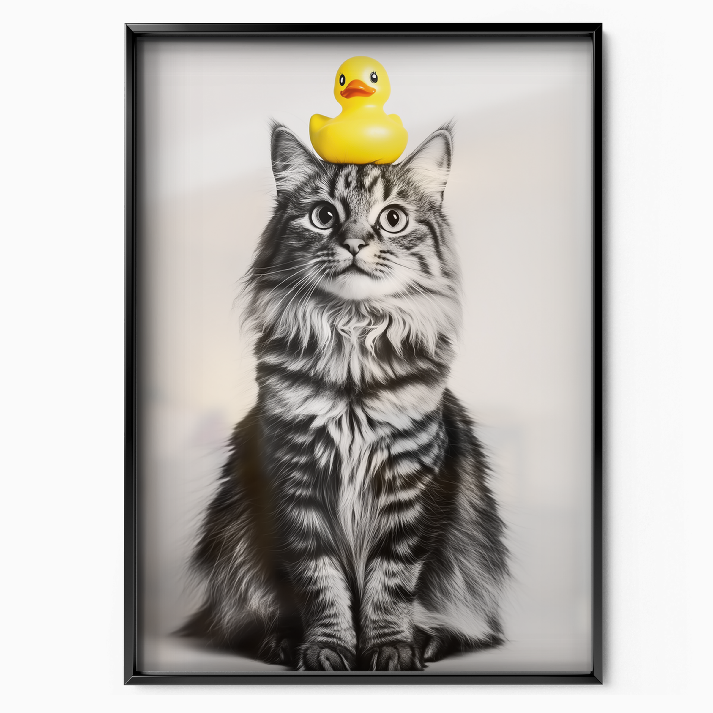 Cozy Cat Rubber Duck