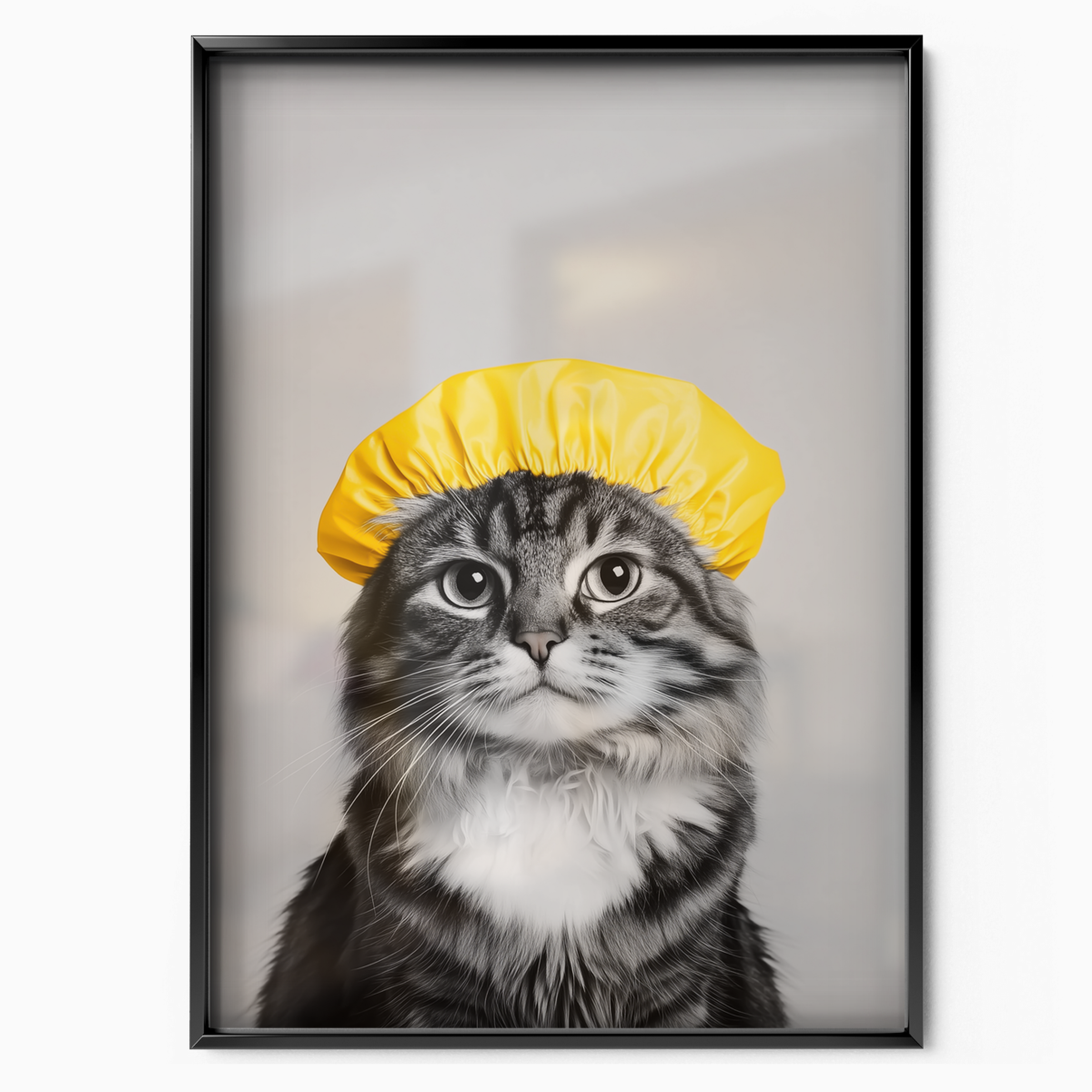 Cozy Cat Shower Cap 2