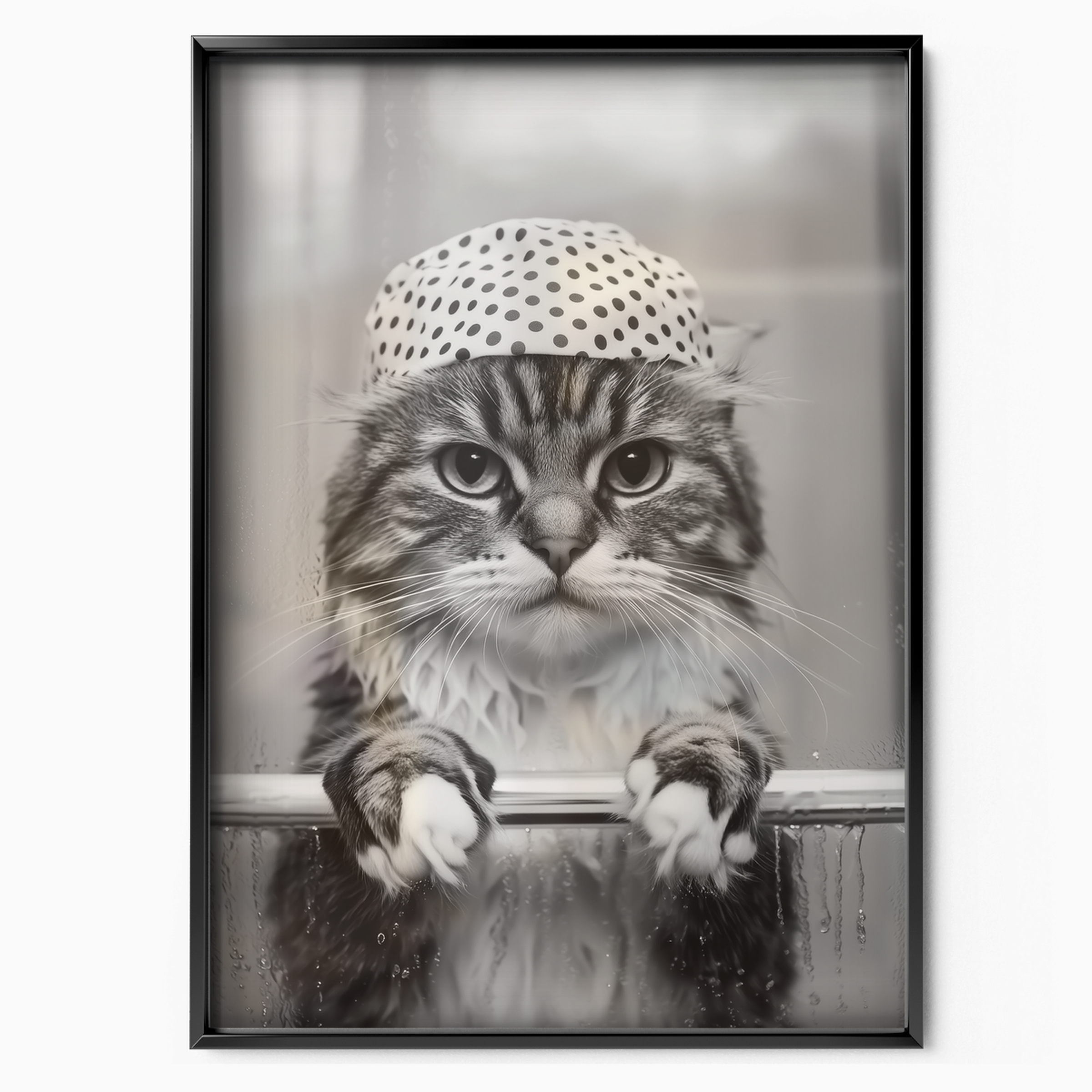 Cozy Cat Shower Cap