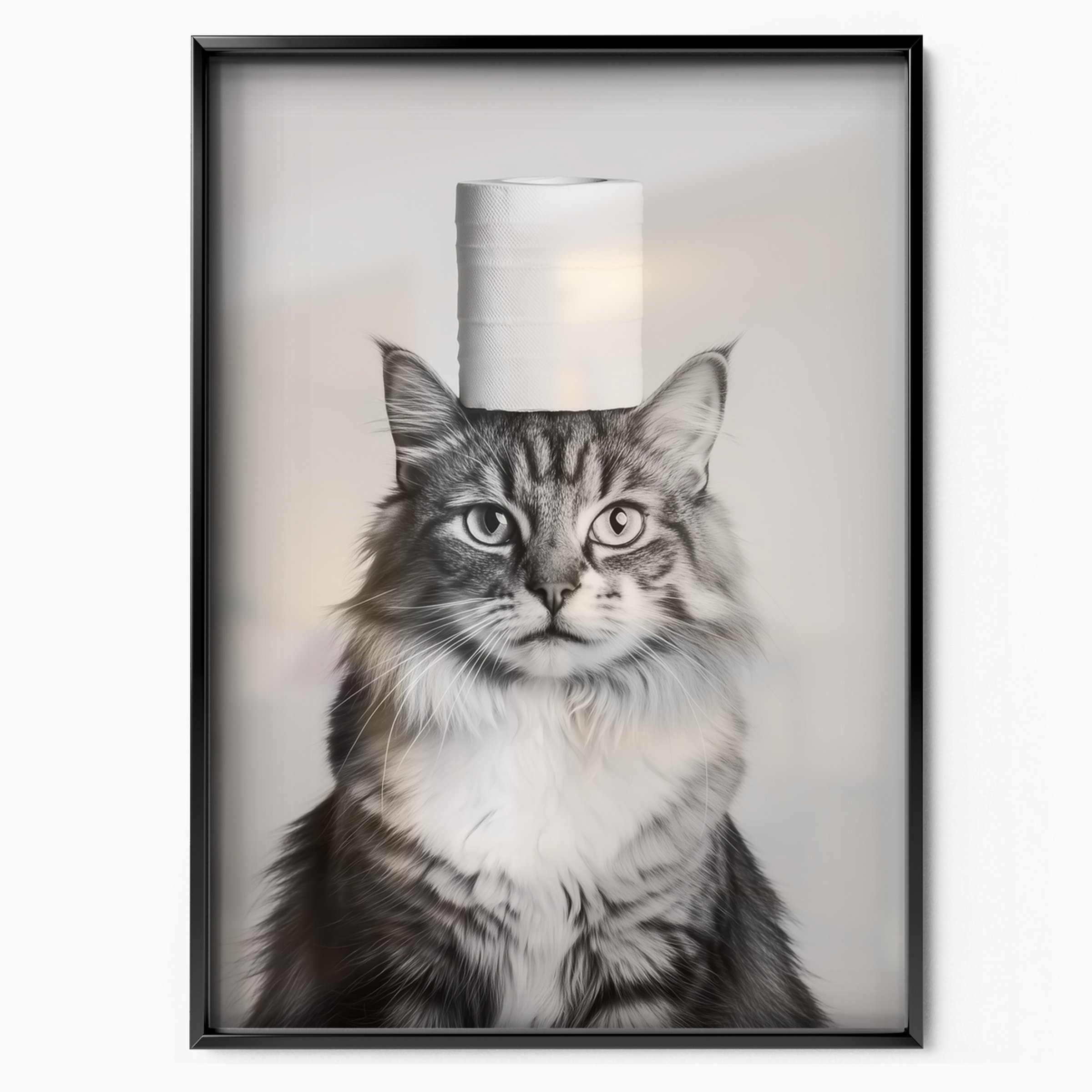 Cozy Cat Toilet Paper Crown 2