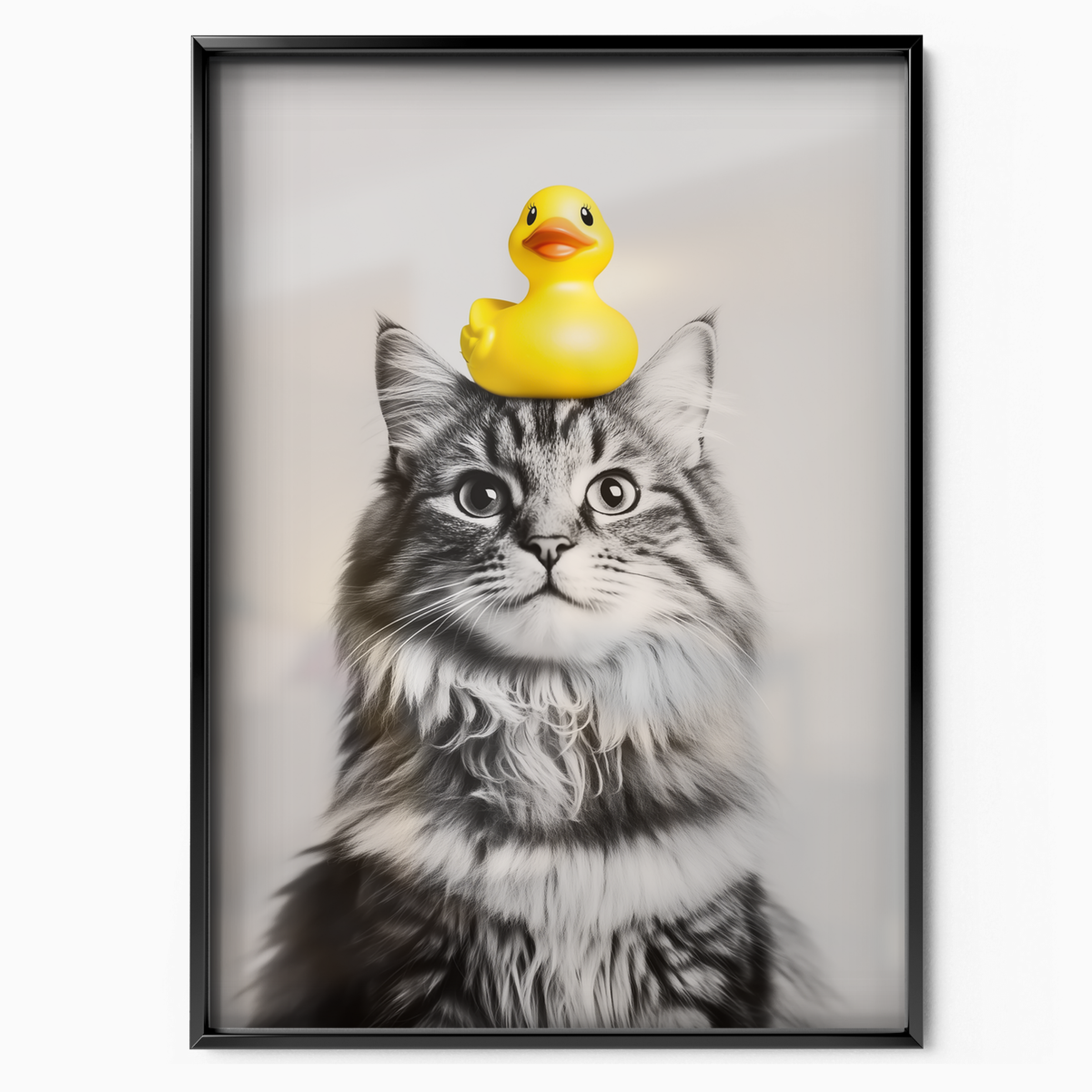 Cozy Cat Yellow Duck