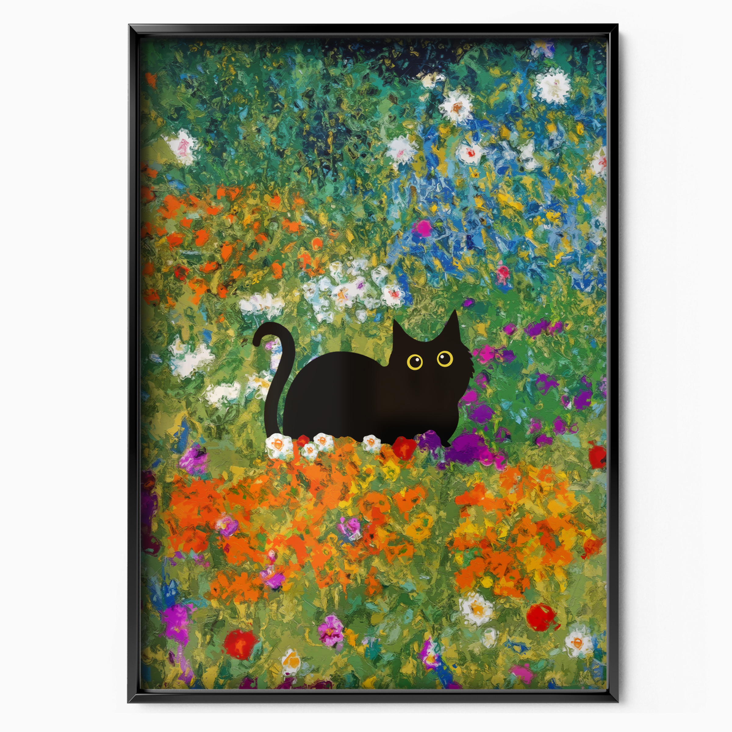Klimt Cat Garden 1 3