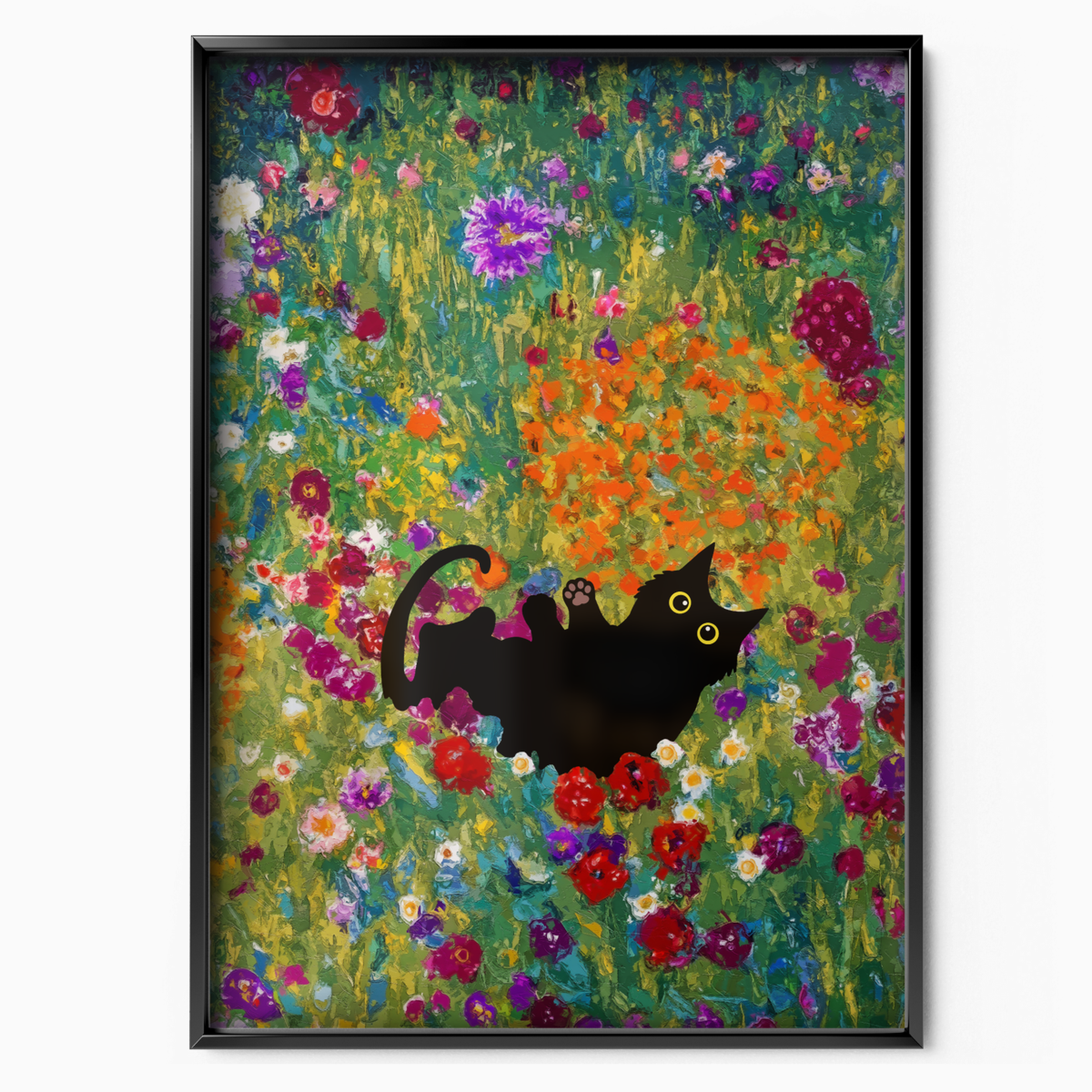 Klimt Cat Garden 2 3