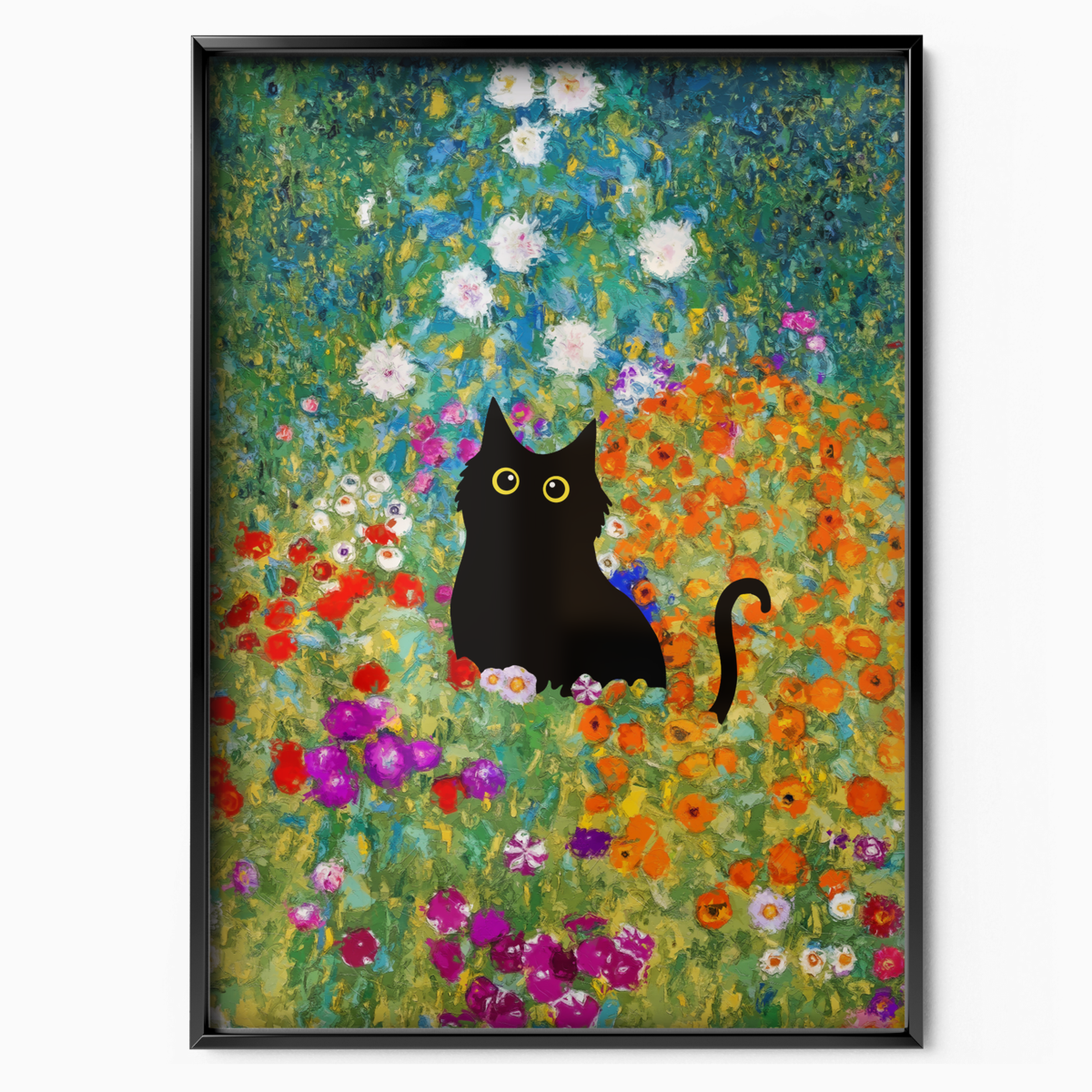 Klimt Cat Garden 3 3