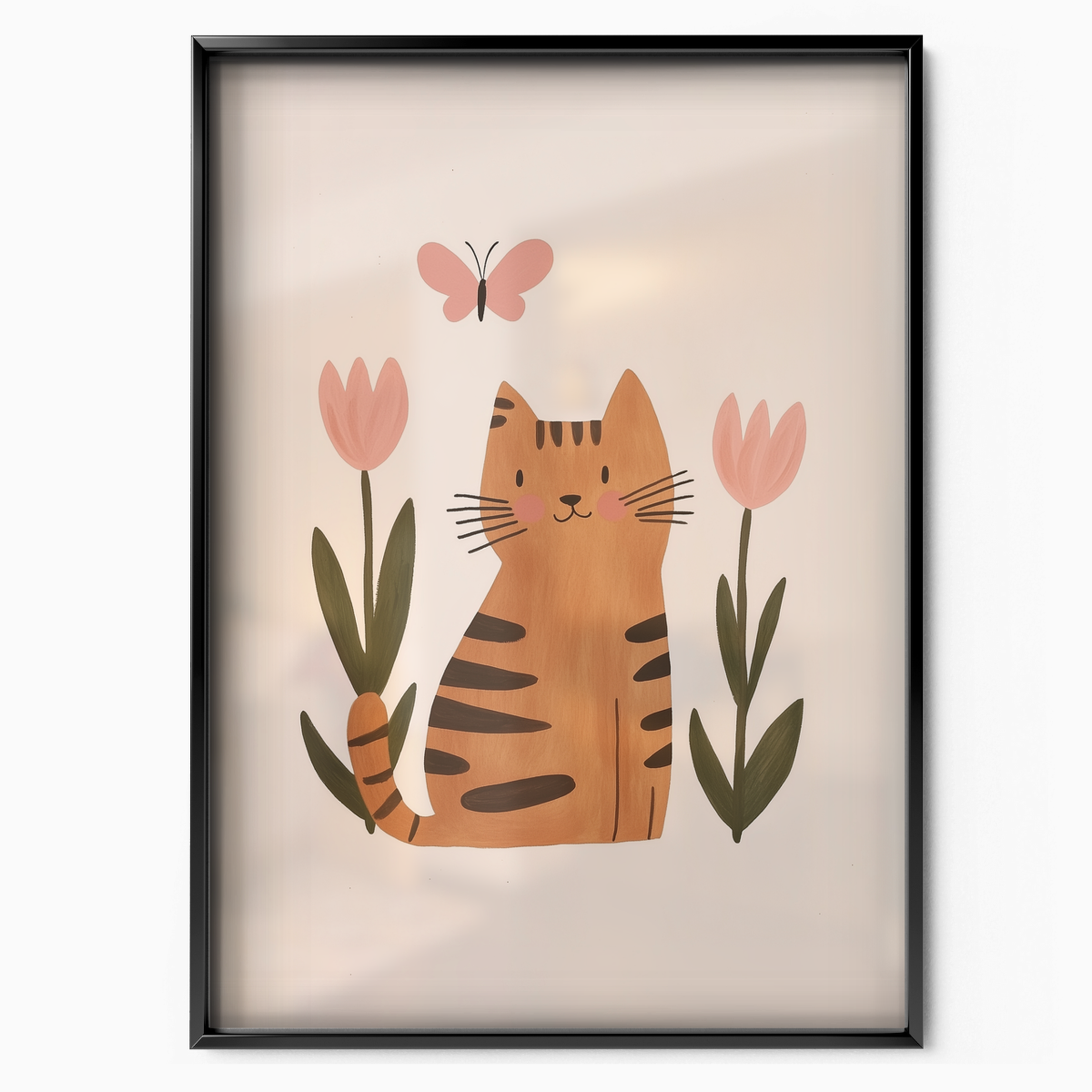 Pop Cat Butterfly Garden