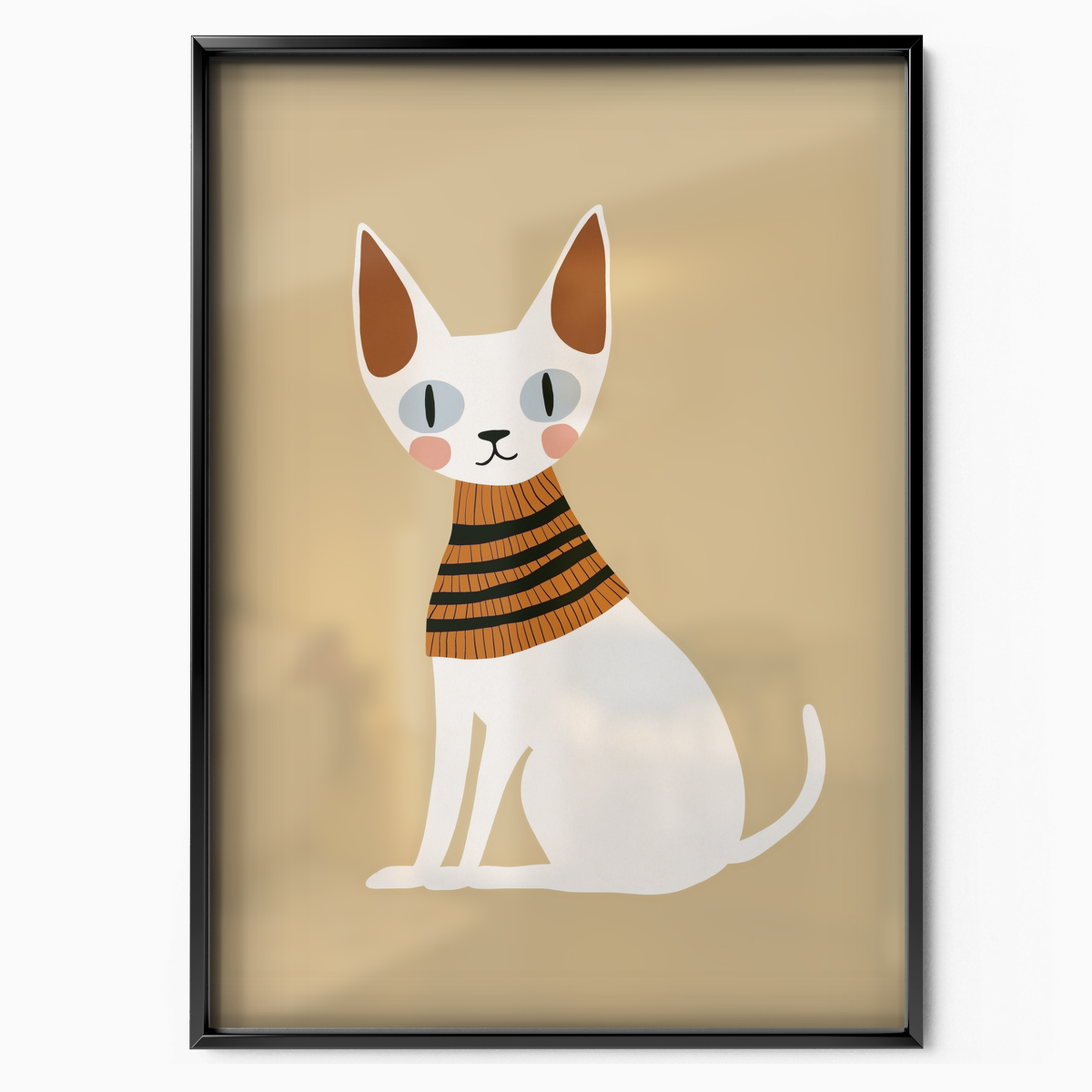 Pop Cat Cozy Sweater