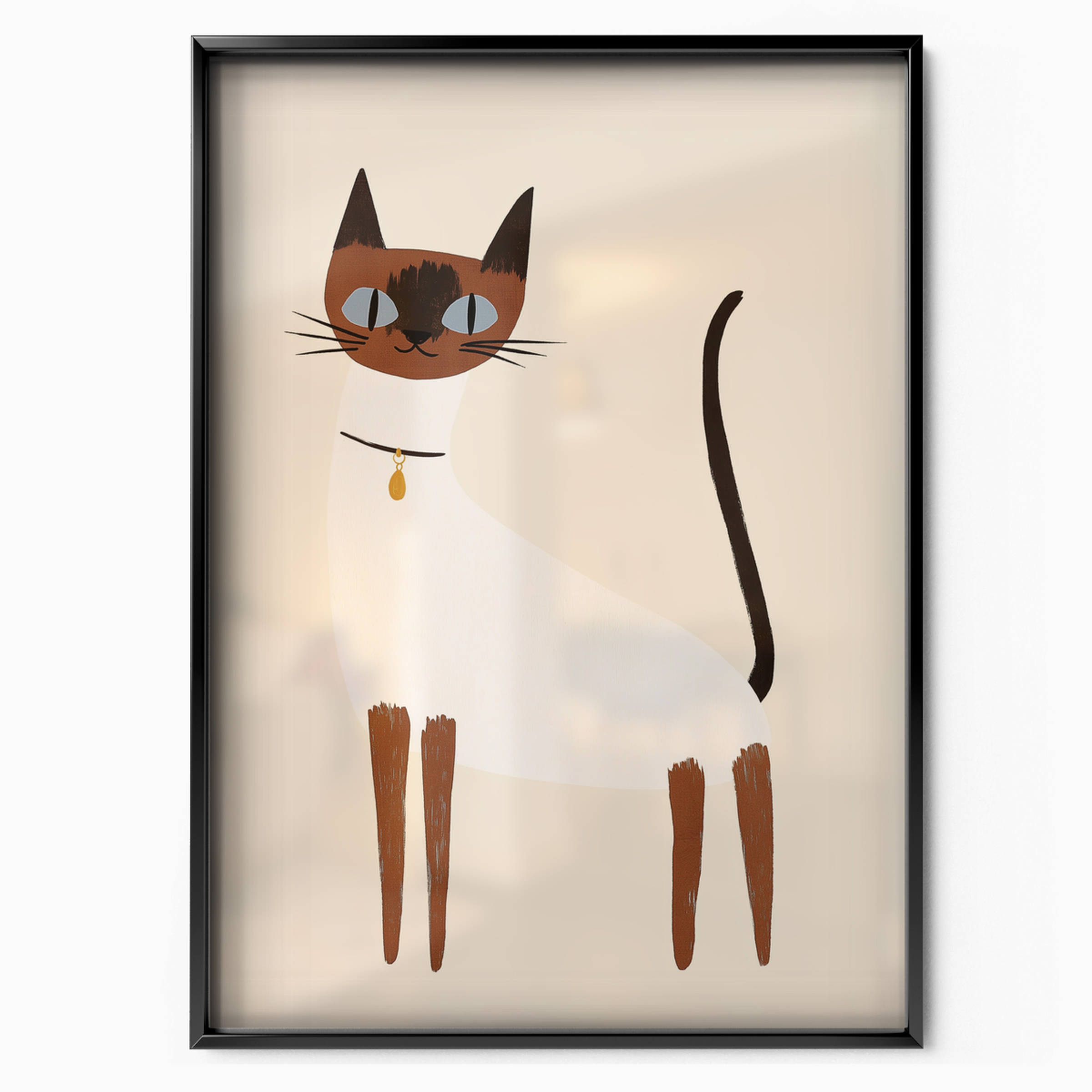 Pop Cat Elegant Siamese