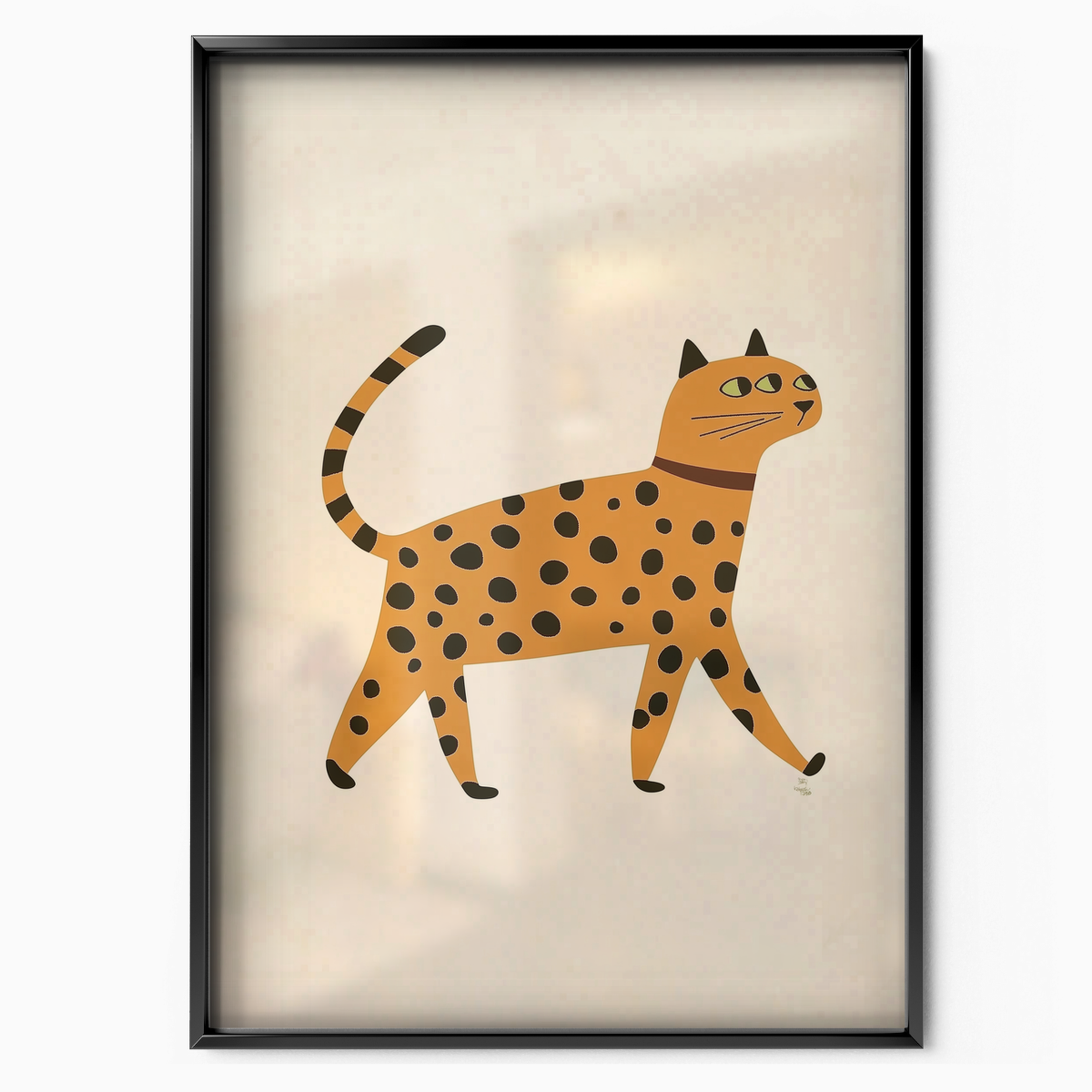 Pop Cat Leopard Walk