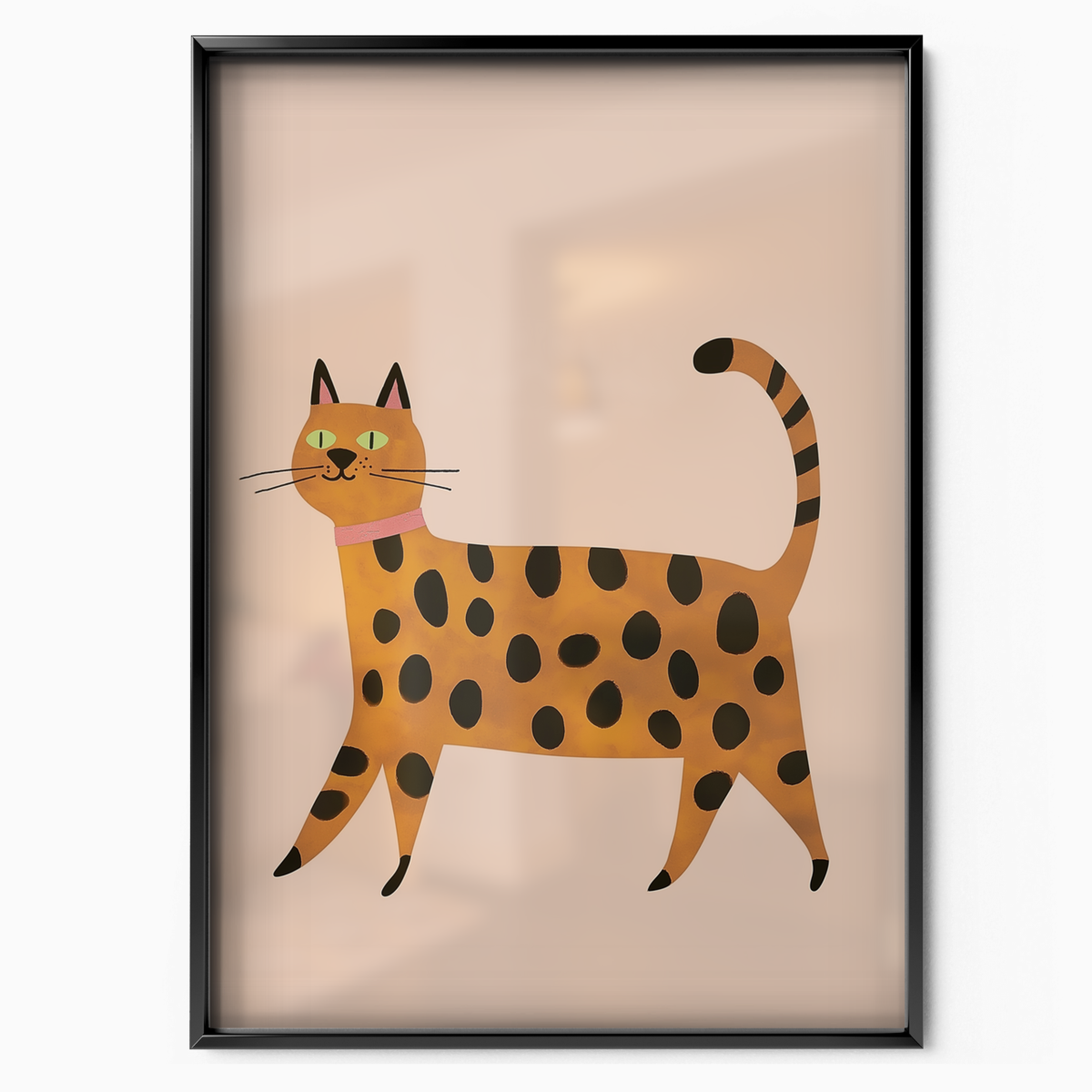 Pop Cat Orange Spots