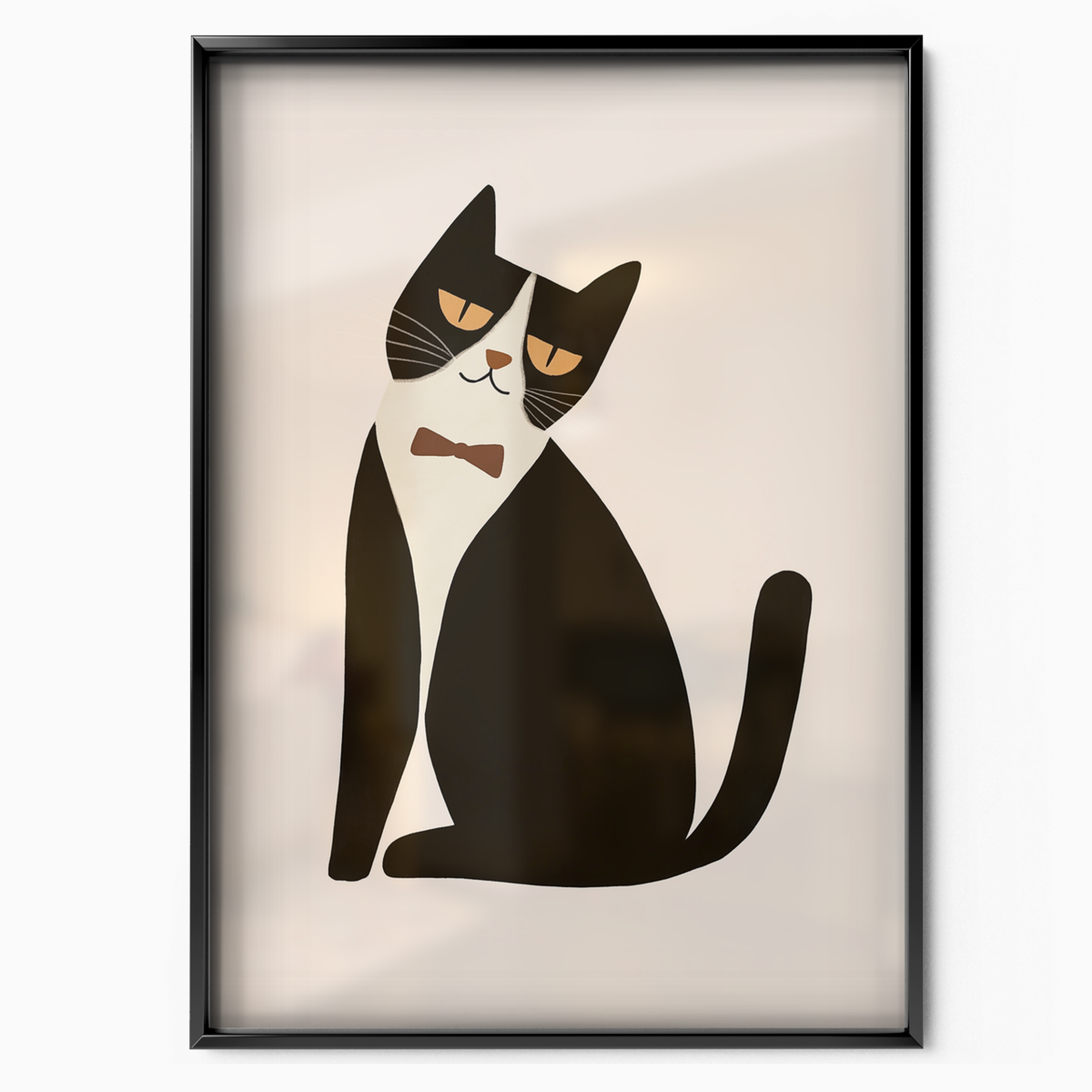 Pop Cat Sitting Chic