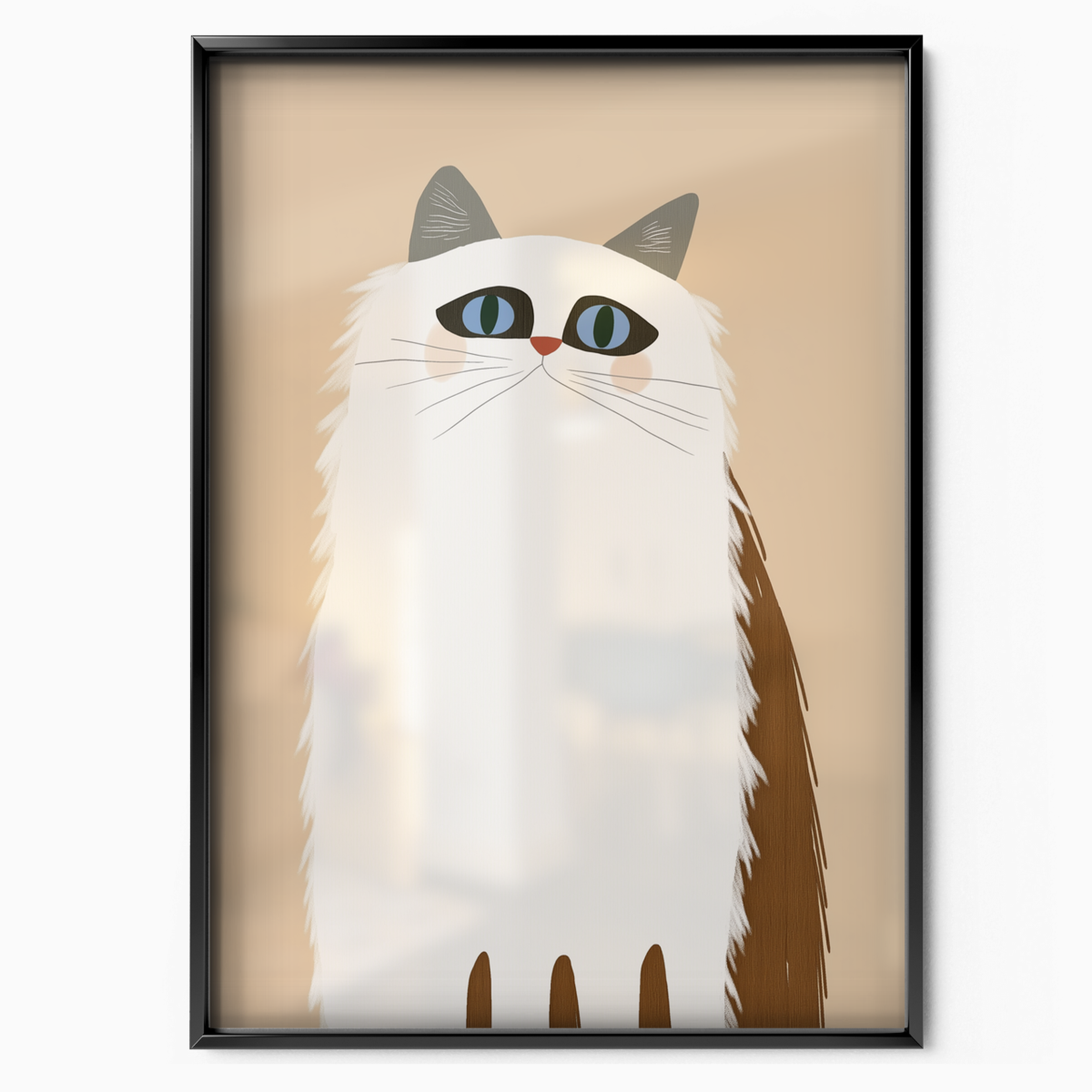 Pop Cat Split Fur