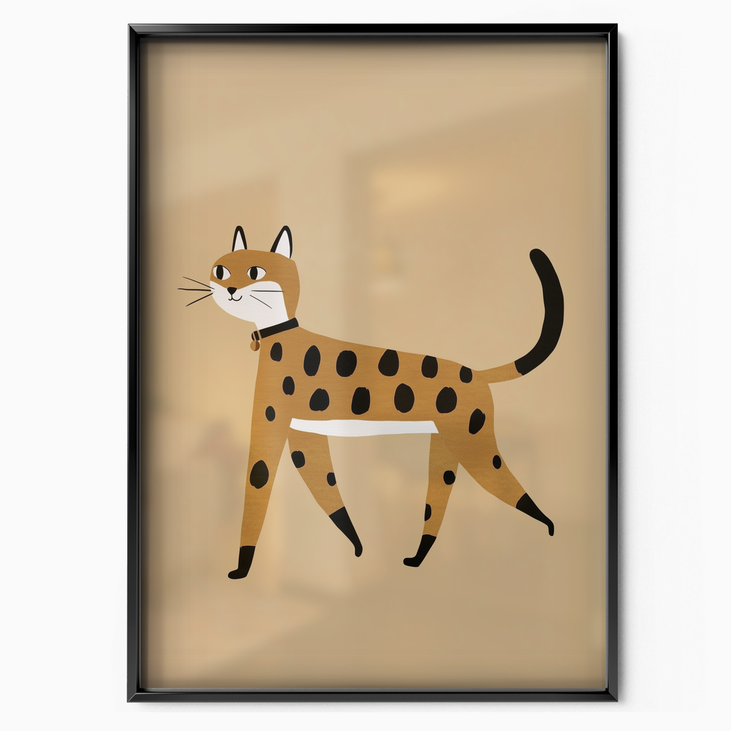 Pop Cat Spotted Walk