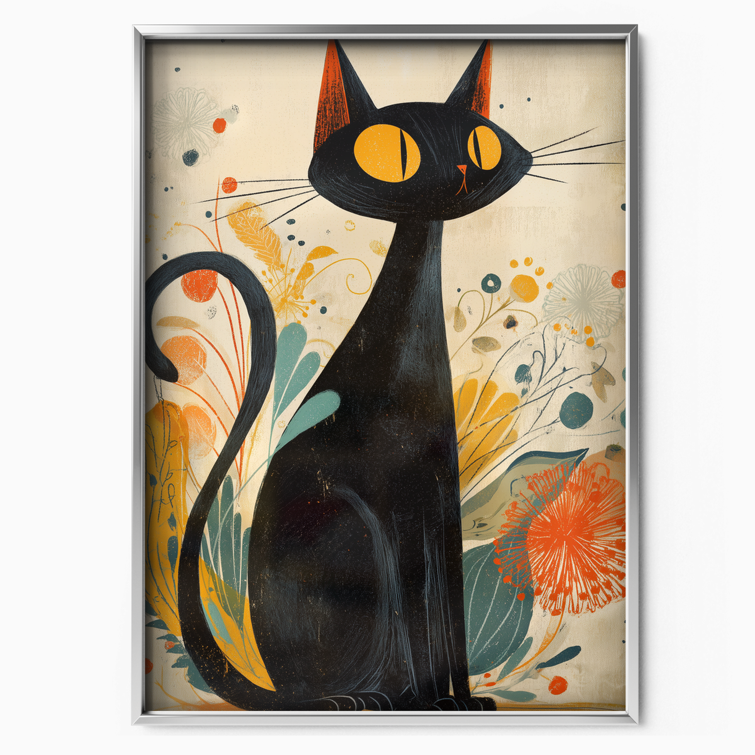 Atomic Cat Floral Swing