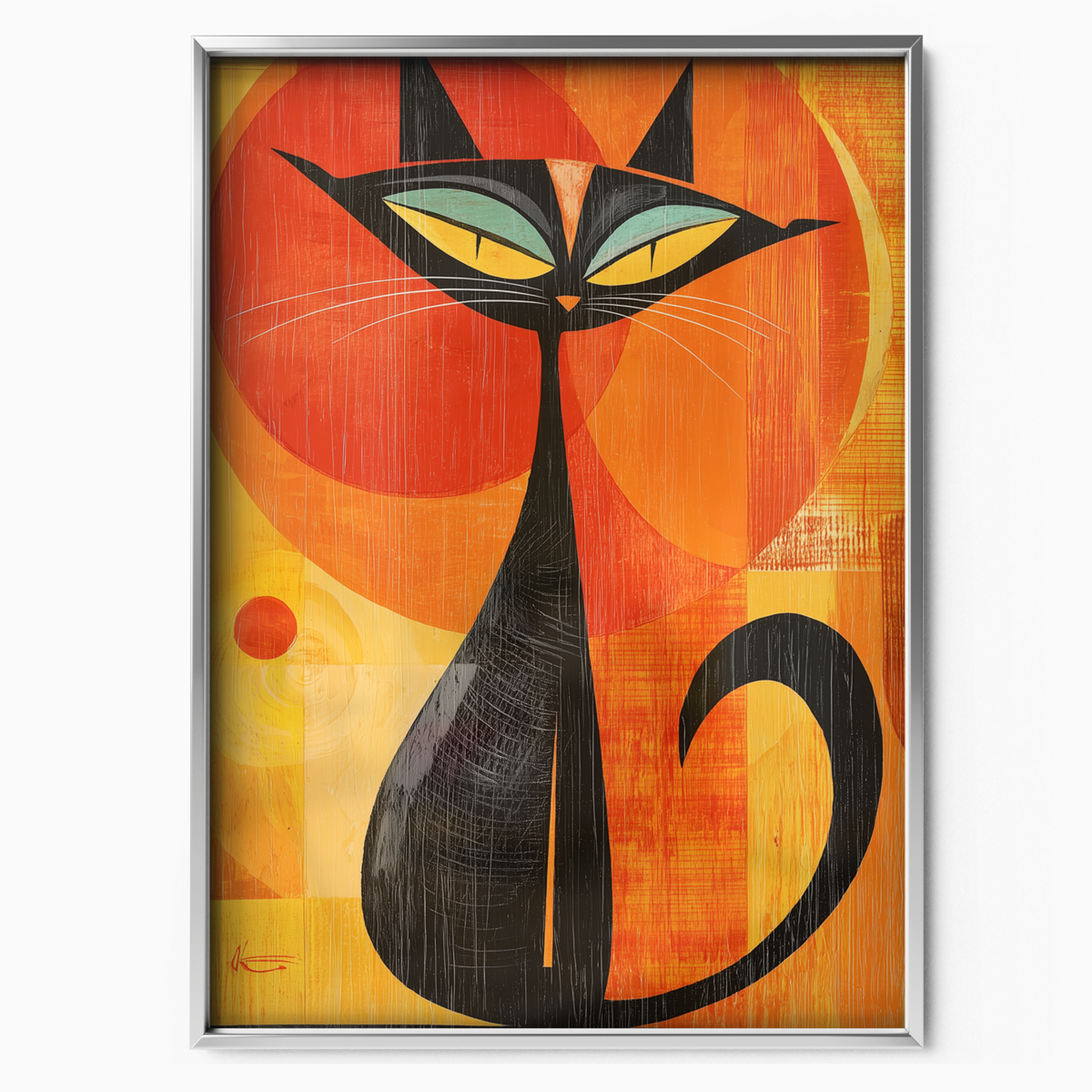 Atomic Cat Orange Glow