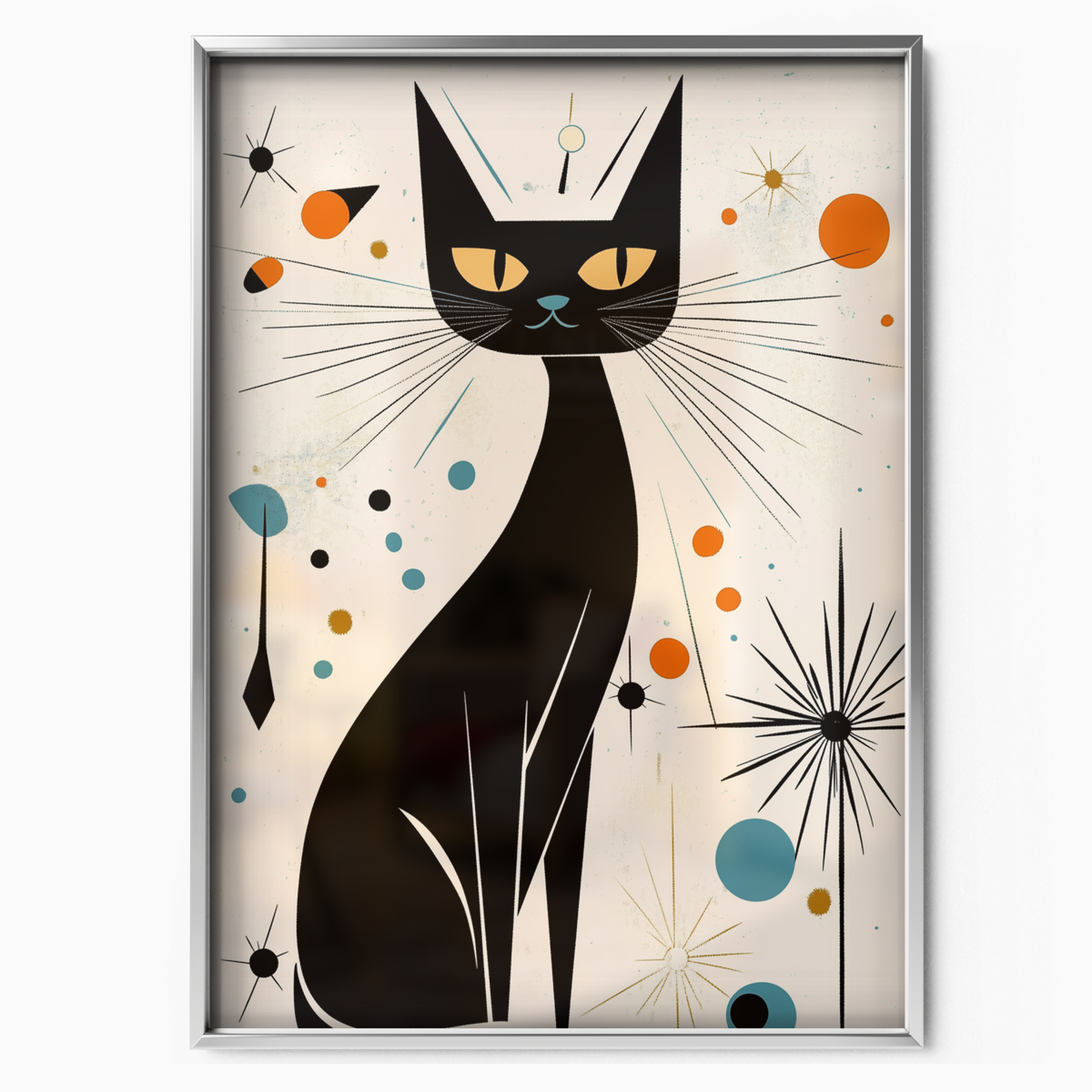 Atomic Cat Starburst Charm