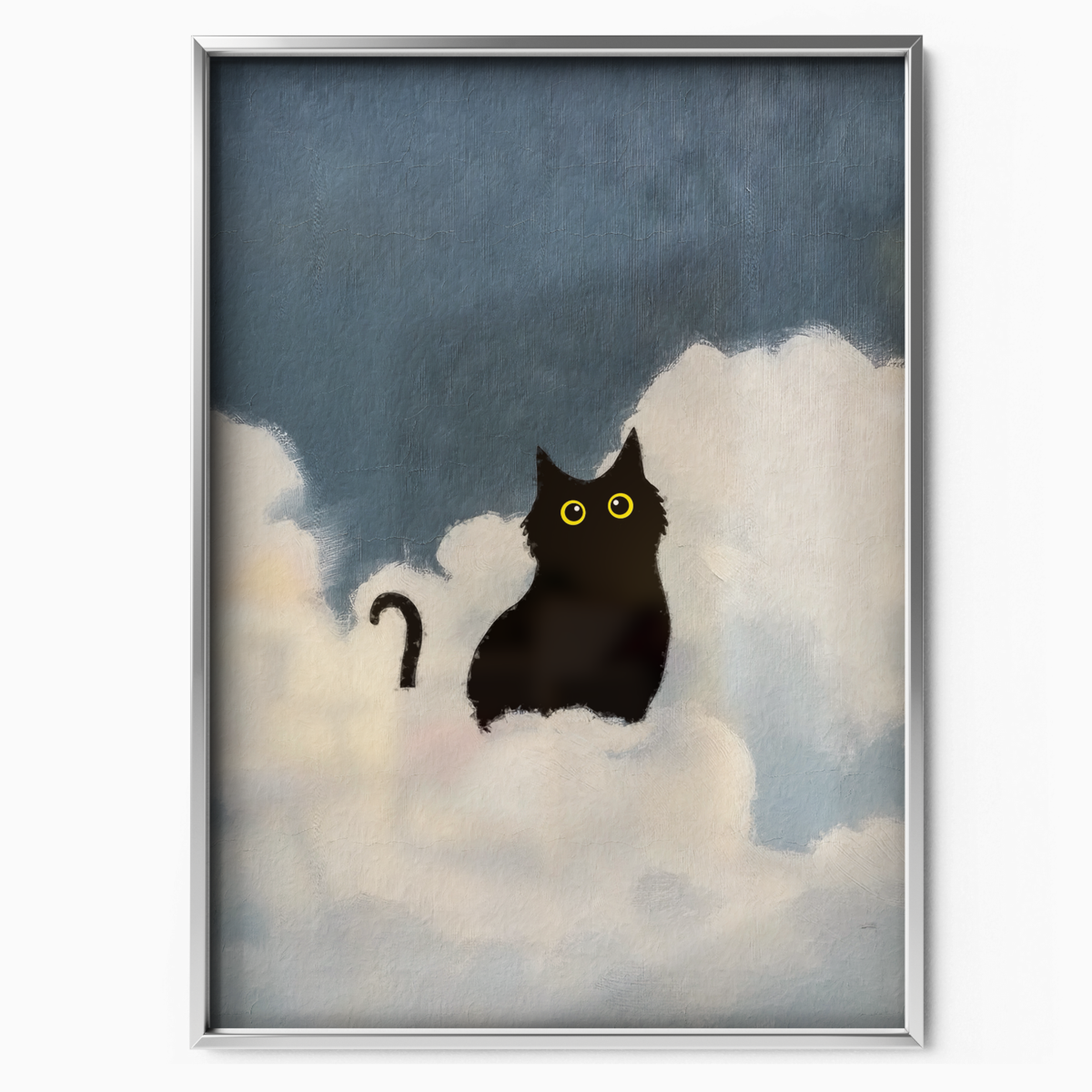 Black Cat In The Clouds 1 3