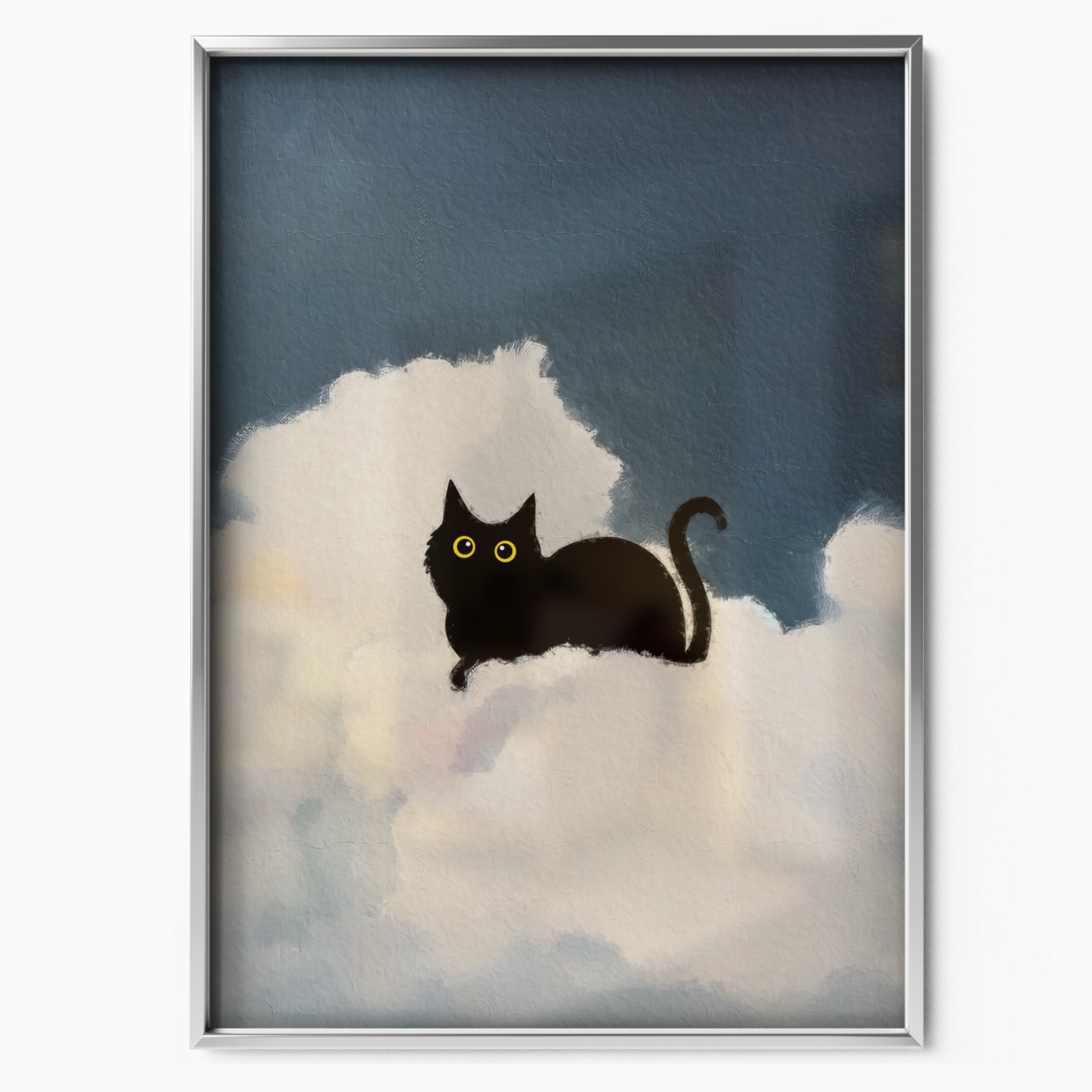 Black Cat In The Clouds 3 3