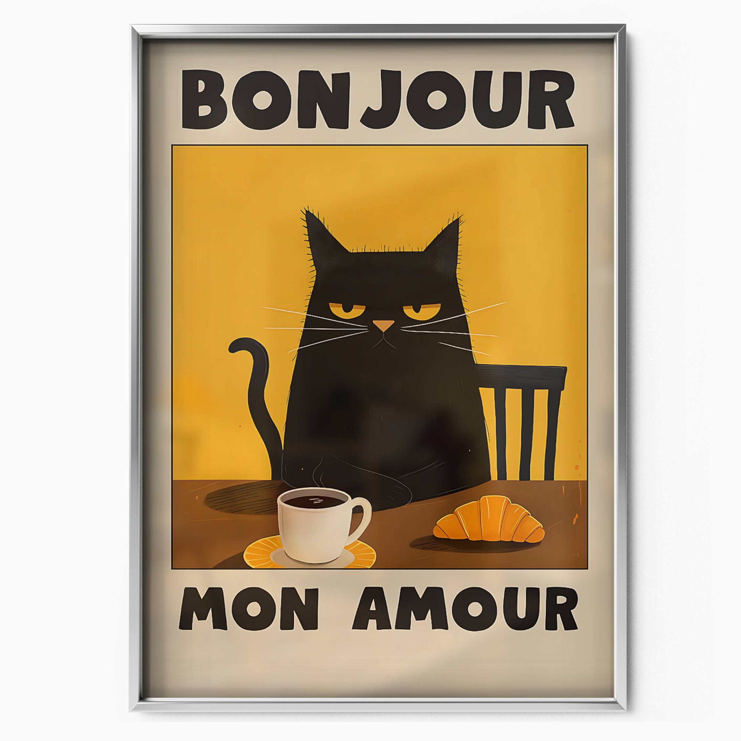 Cat Bonjour Mon Amour