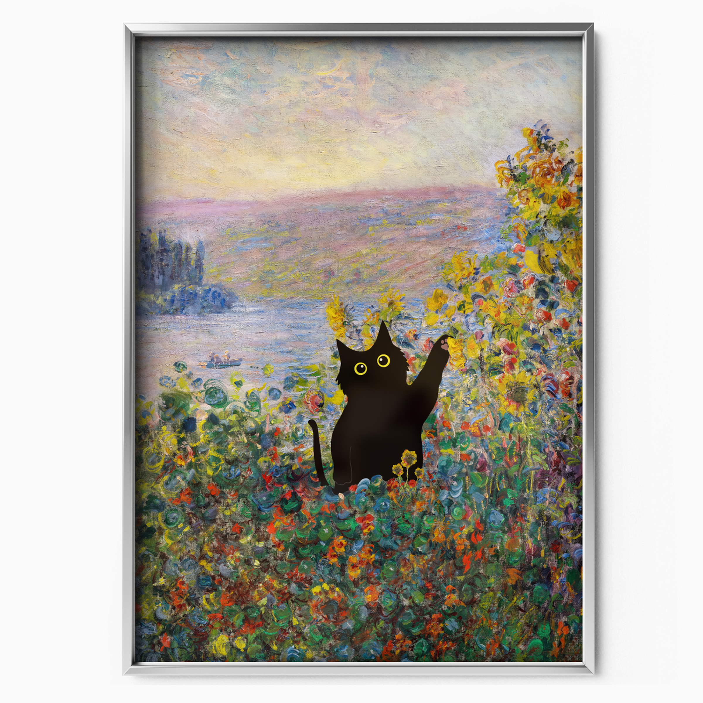 Cat Monet Cliffside