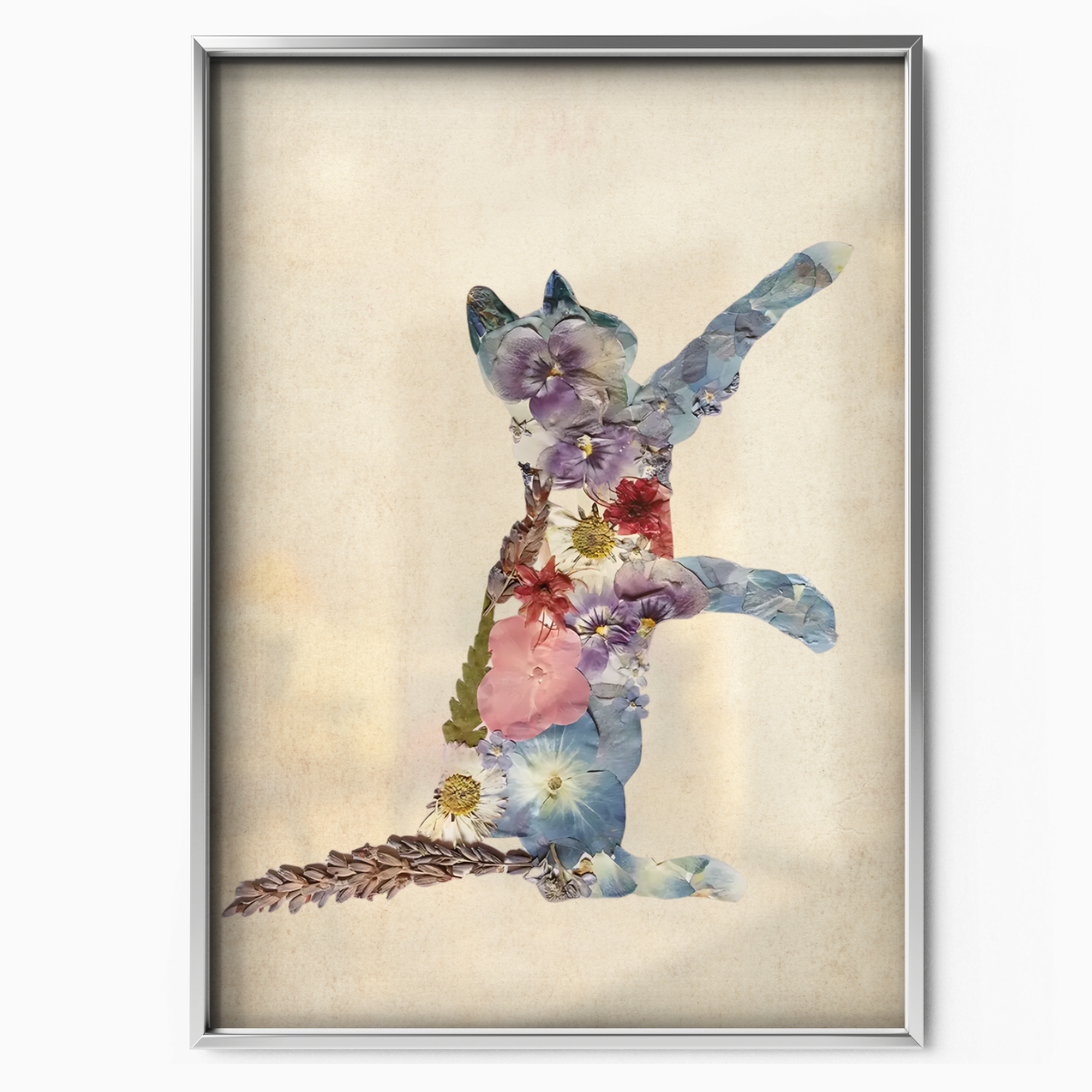 Cat Nature Flower 1 6