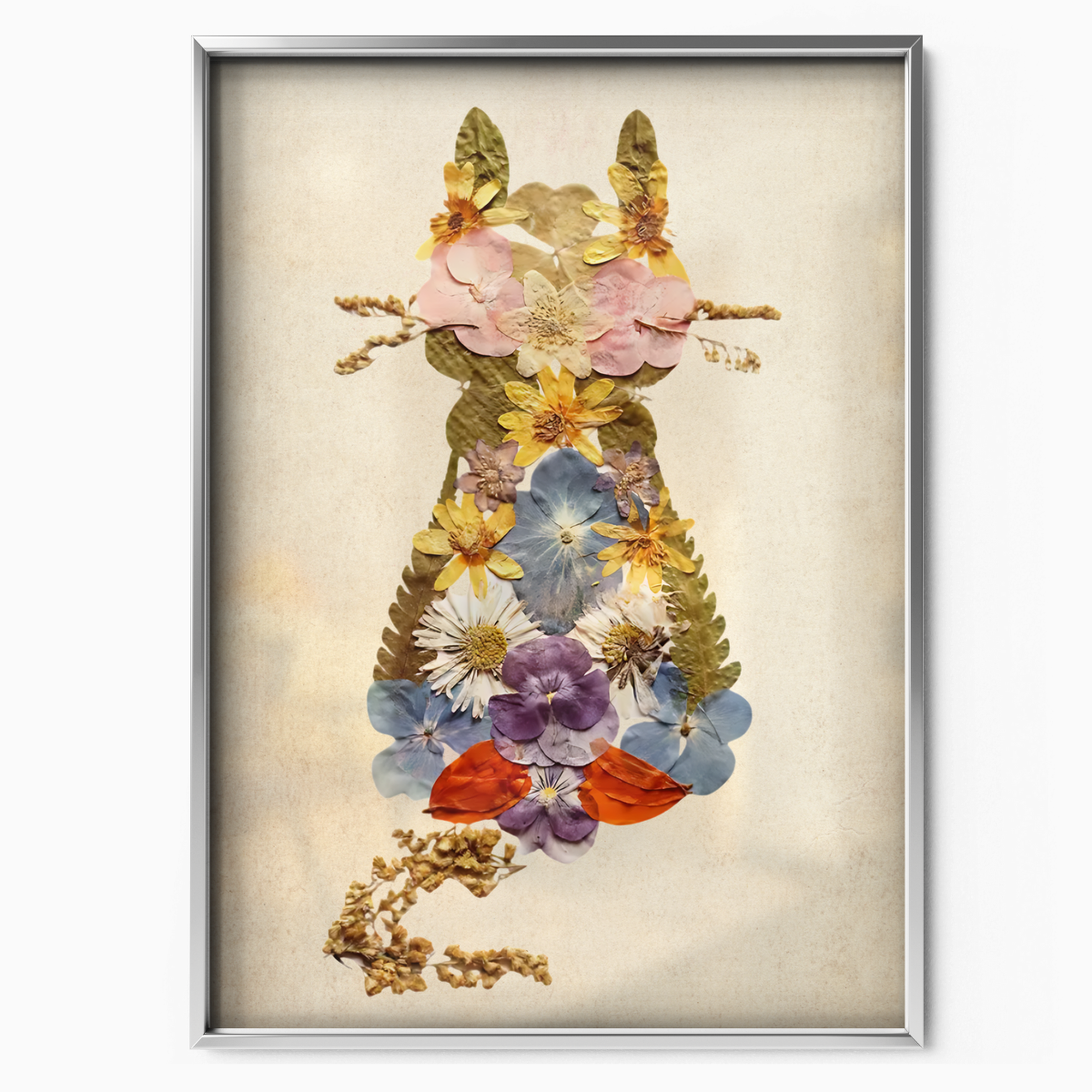 Cat Nature Flower 2 6