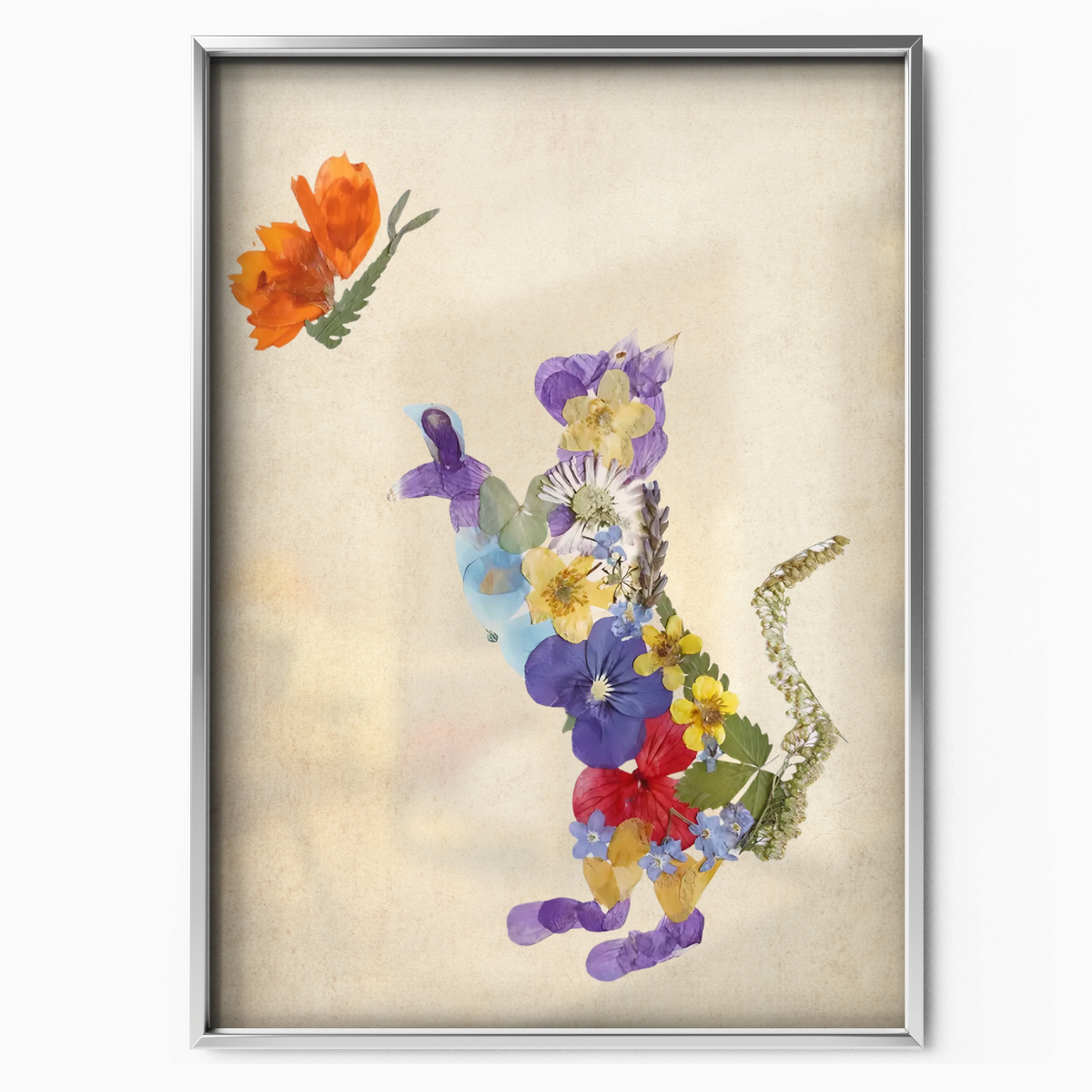 Cat Nature Flower 6 6