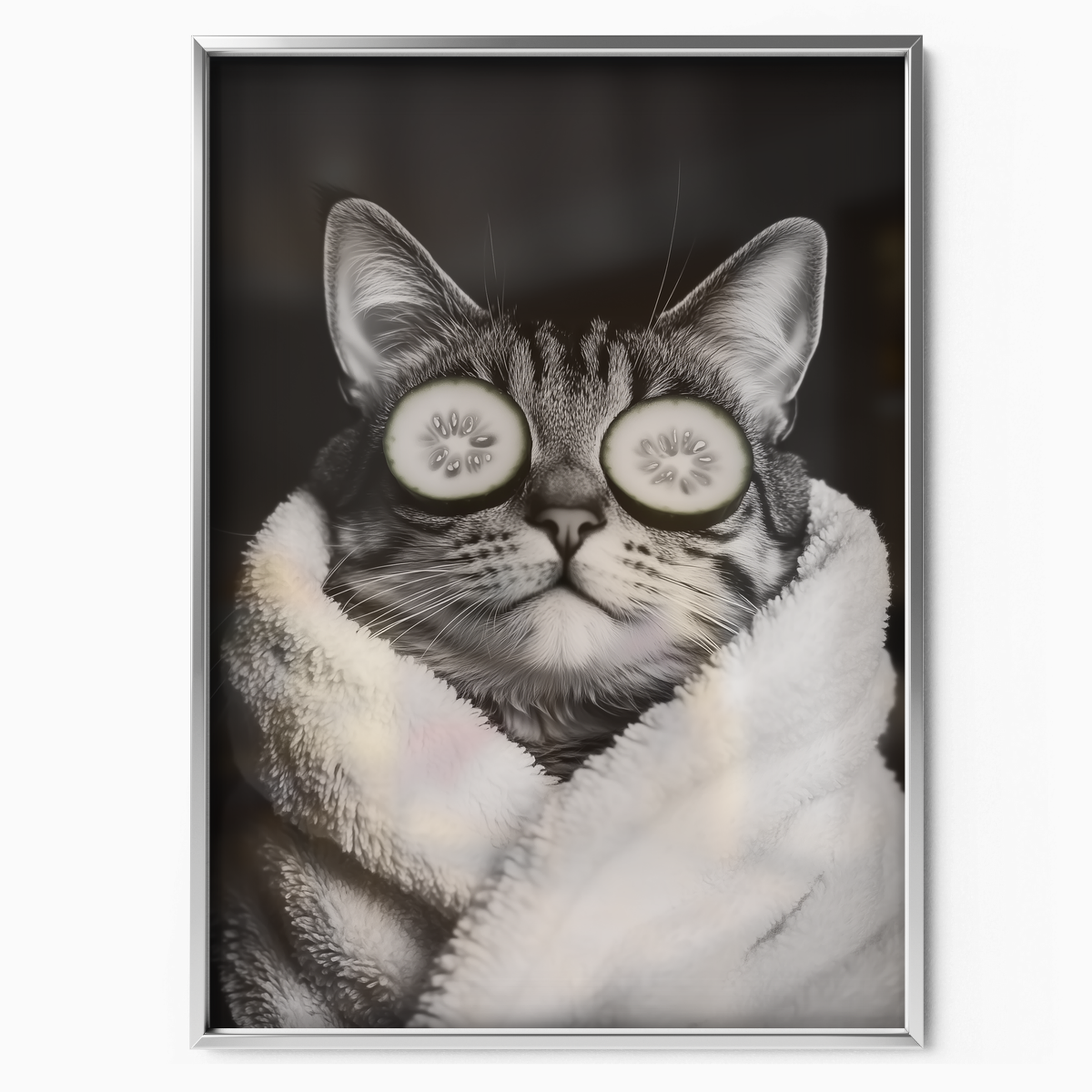 Cozy Cat Cucumber Spa