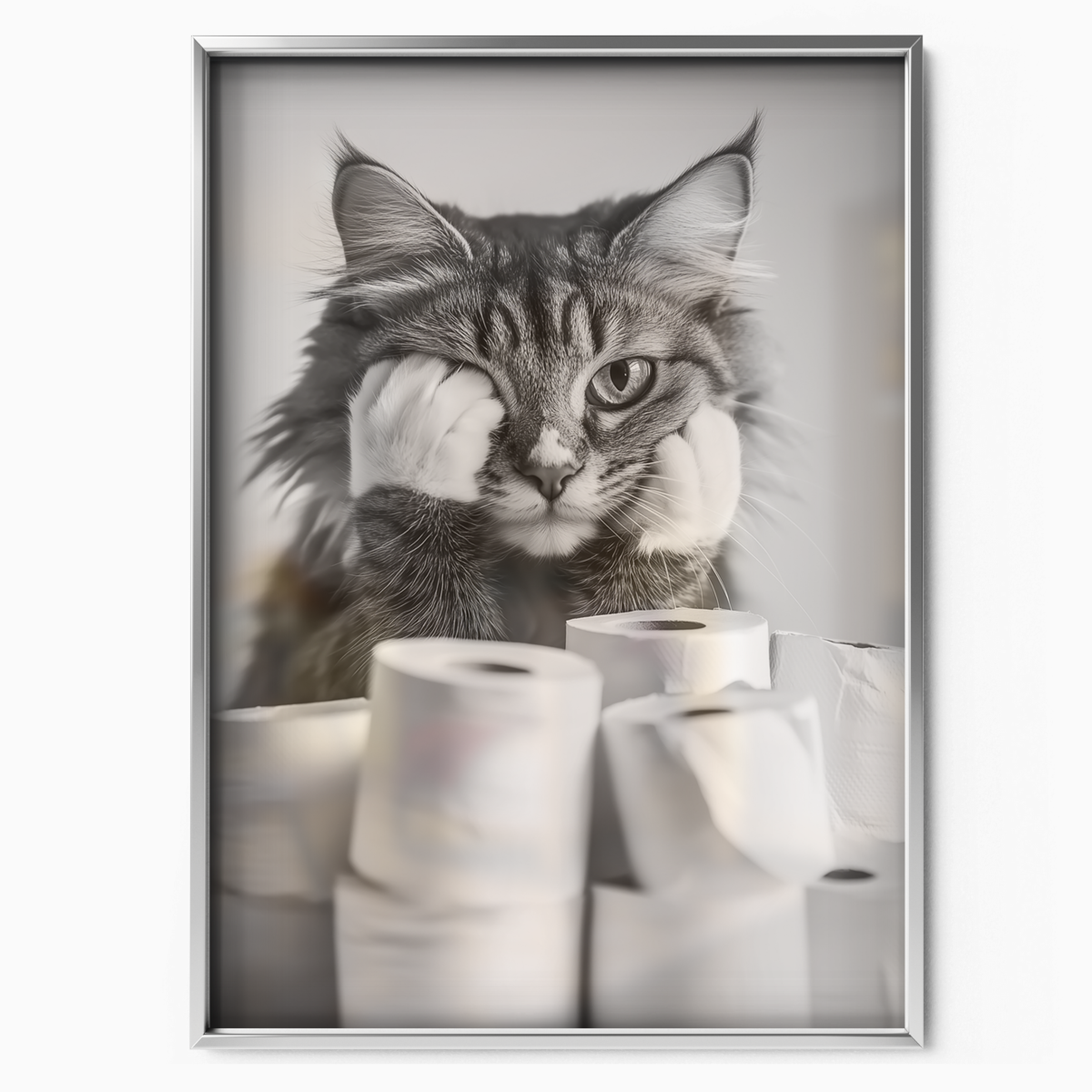 Cozy Cat Paper Stress