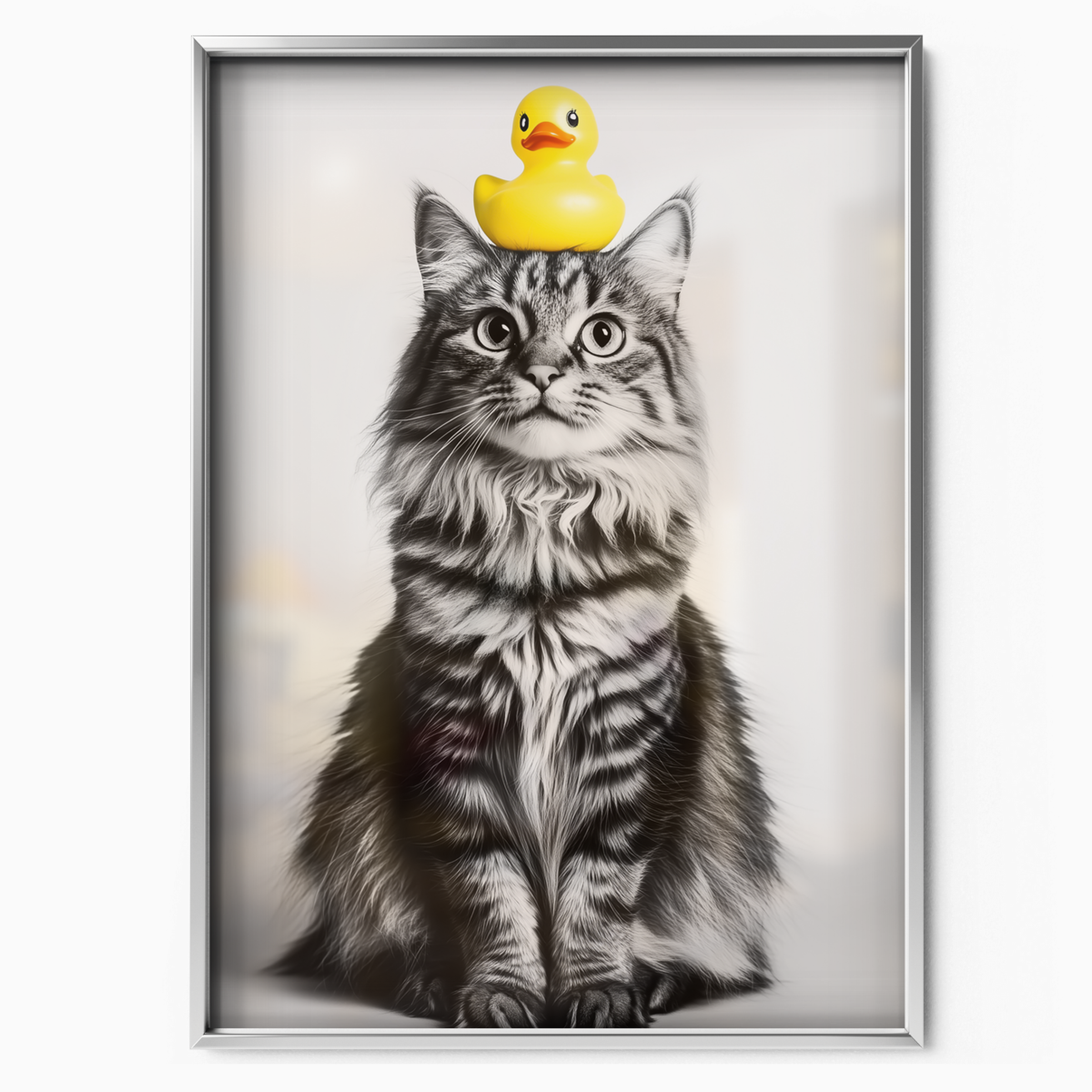 Cozy Cat Rubber Duck