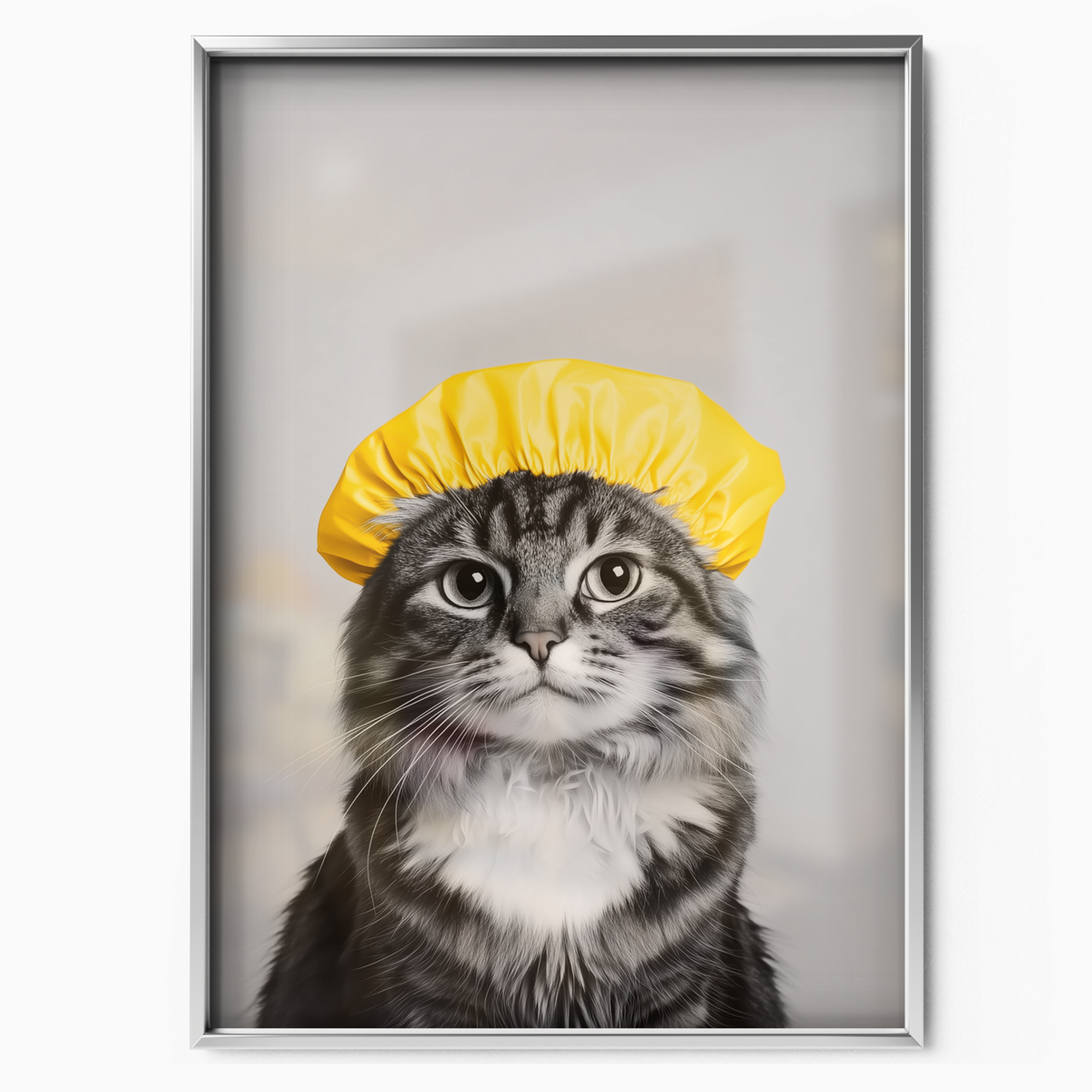 Cozy Cat Shower Cap 2
