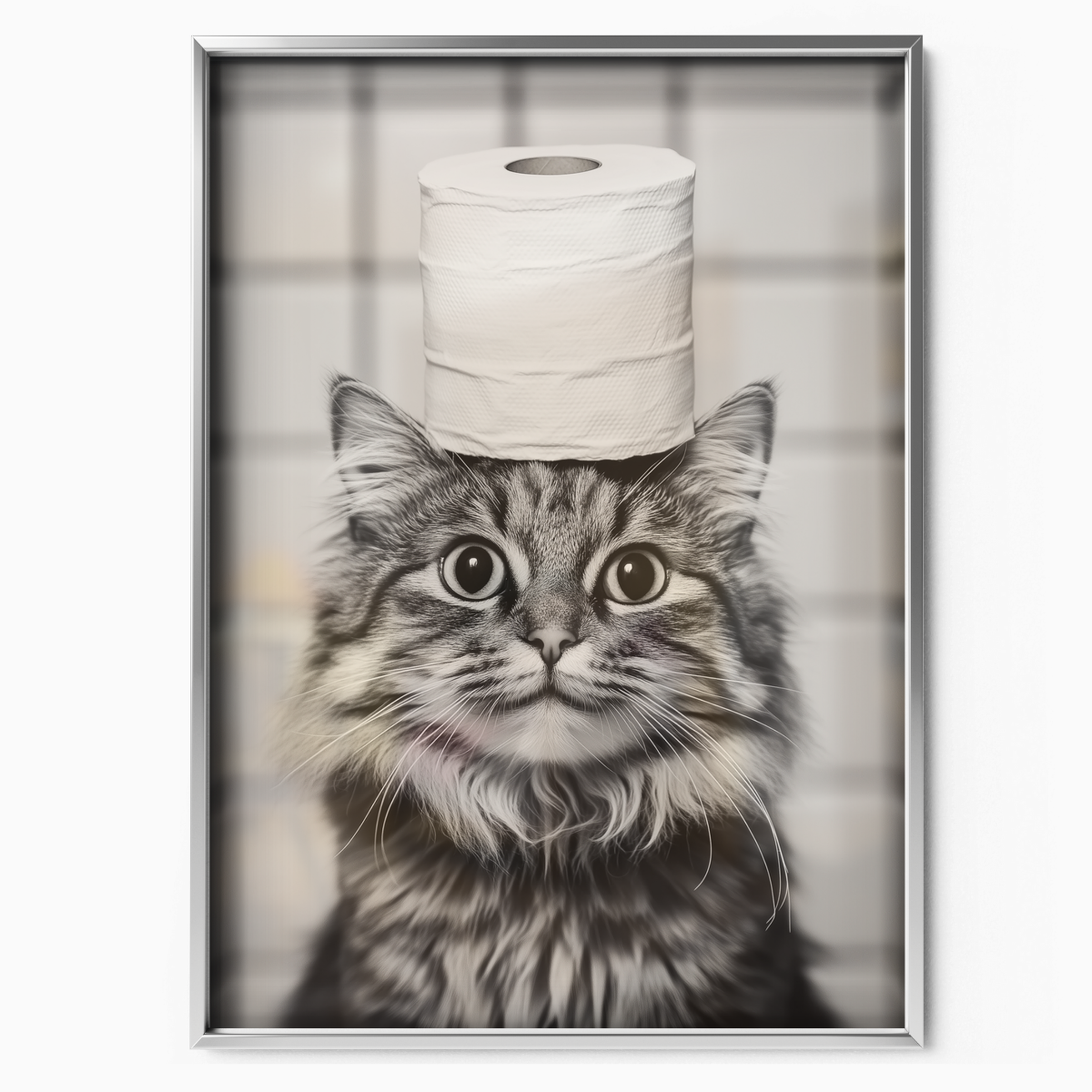 Cozy Cat Toilet Paper Crown