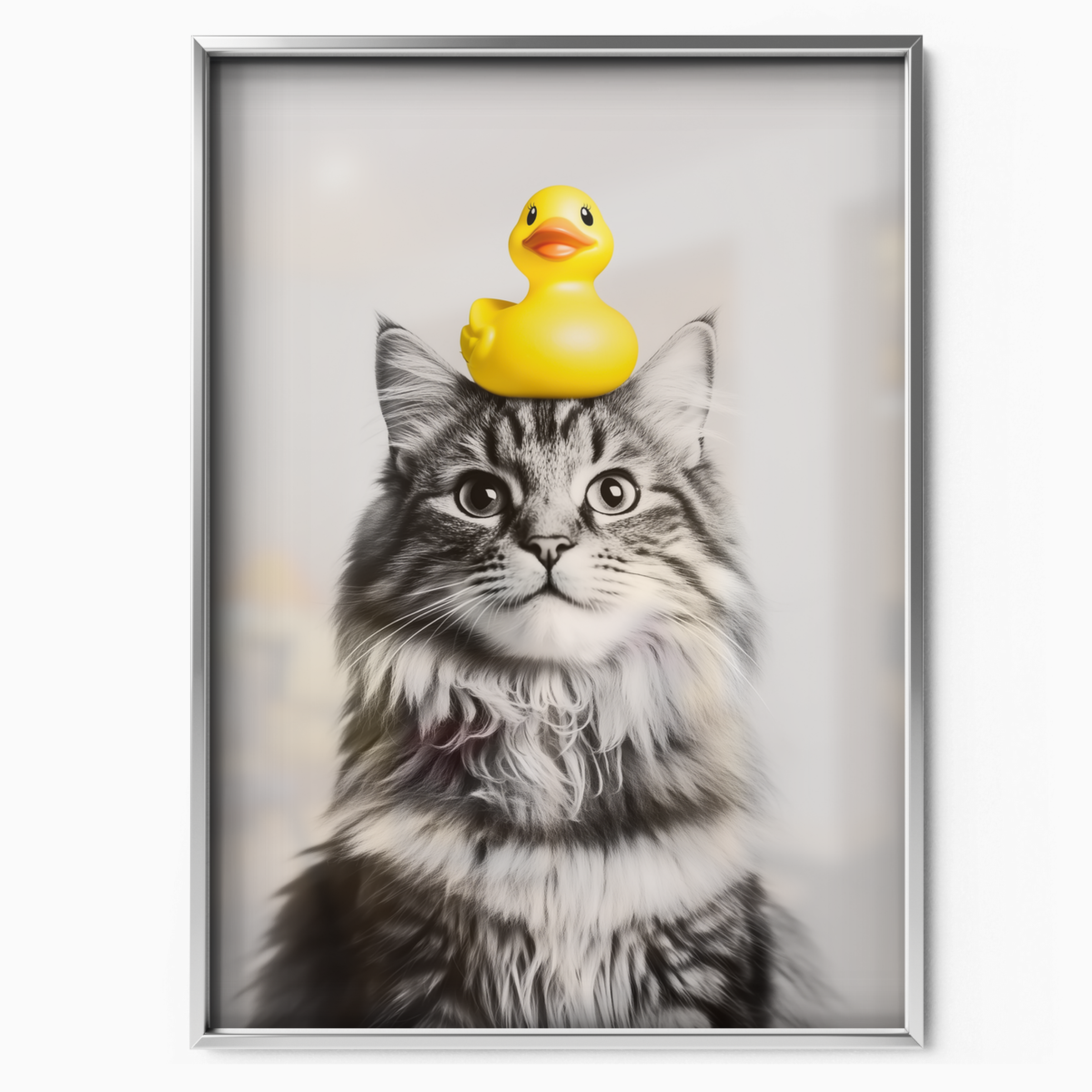 Cozy Cat Yellow Duck