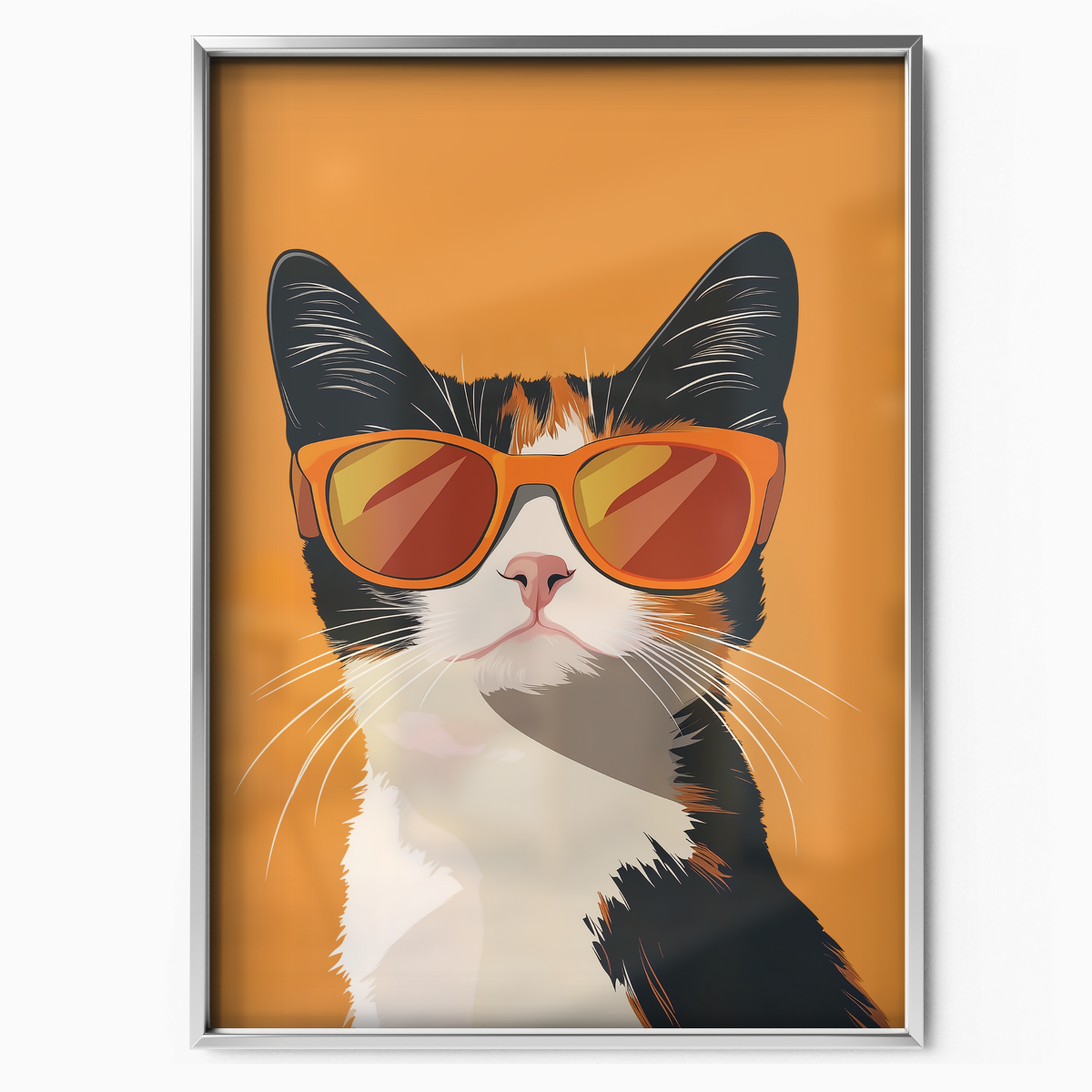 Groovy Cat Orange