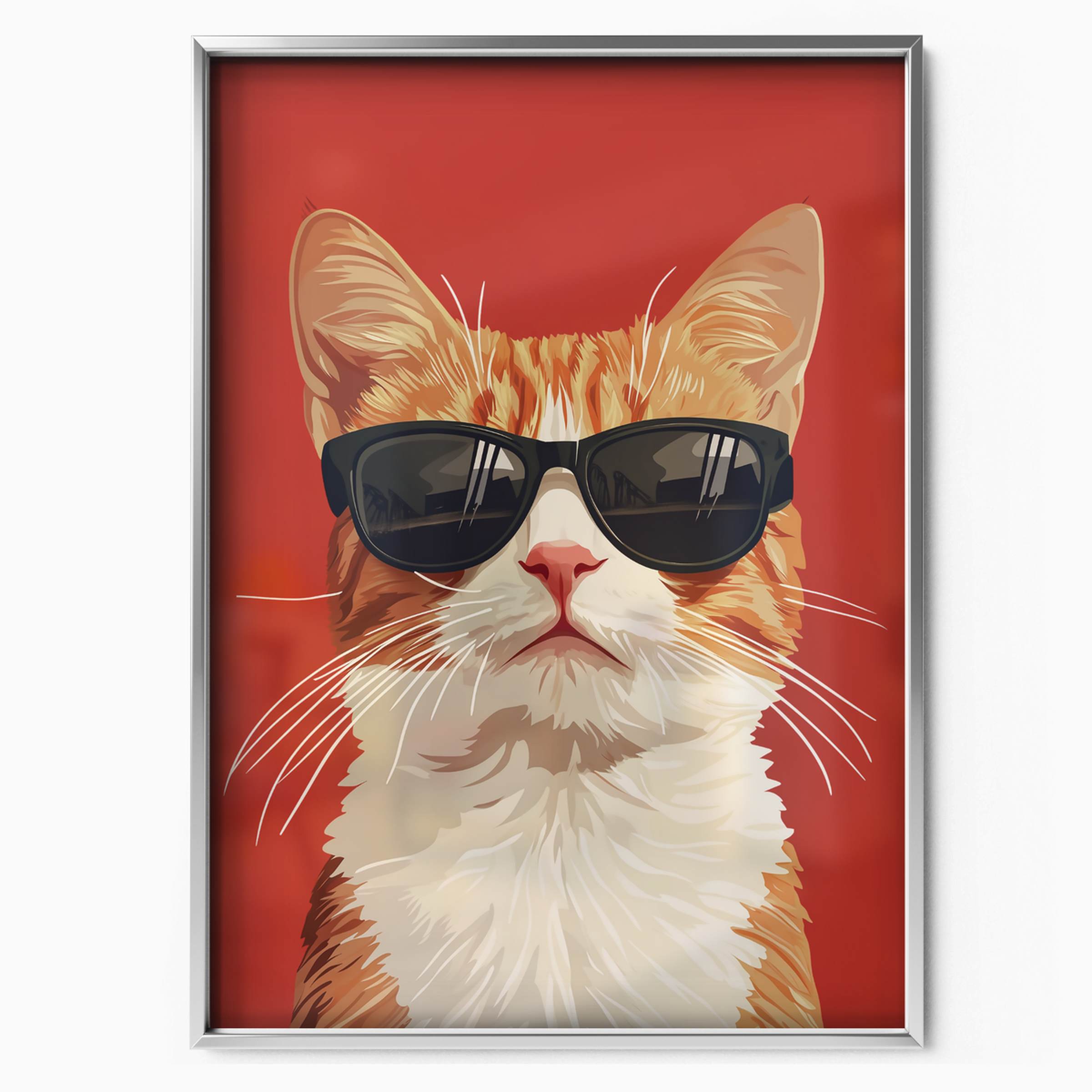 Groovy Cat Red